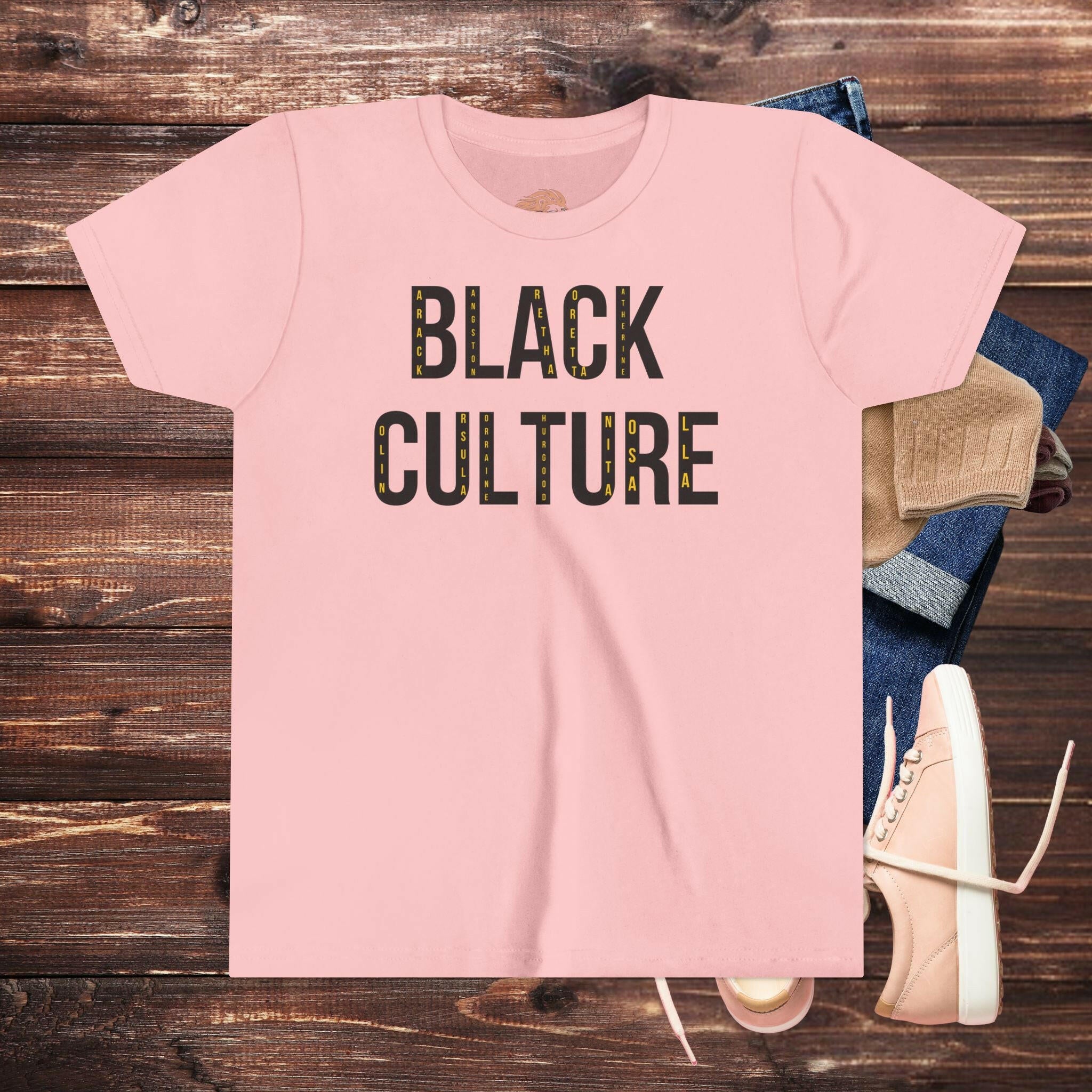 'BLACK Culture' Youth Shirt - MKCM Modern Designs