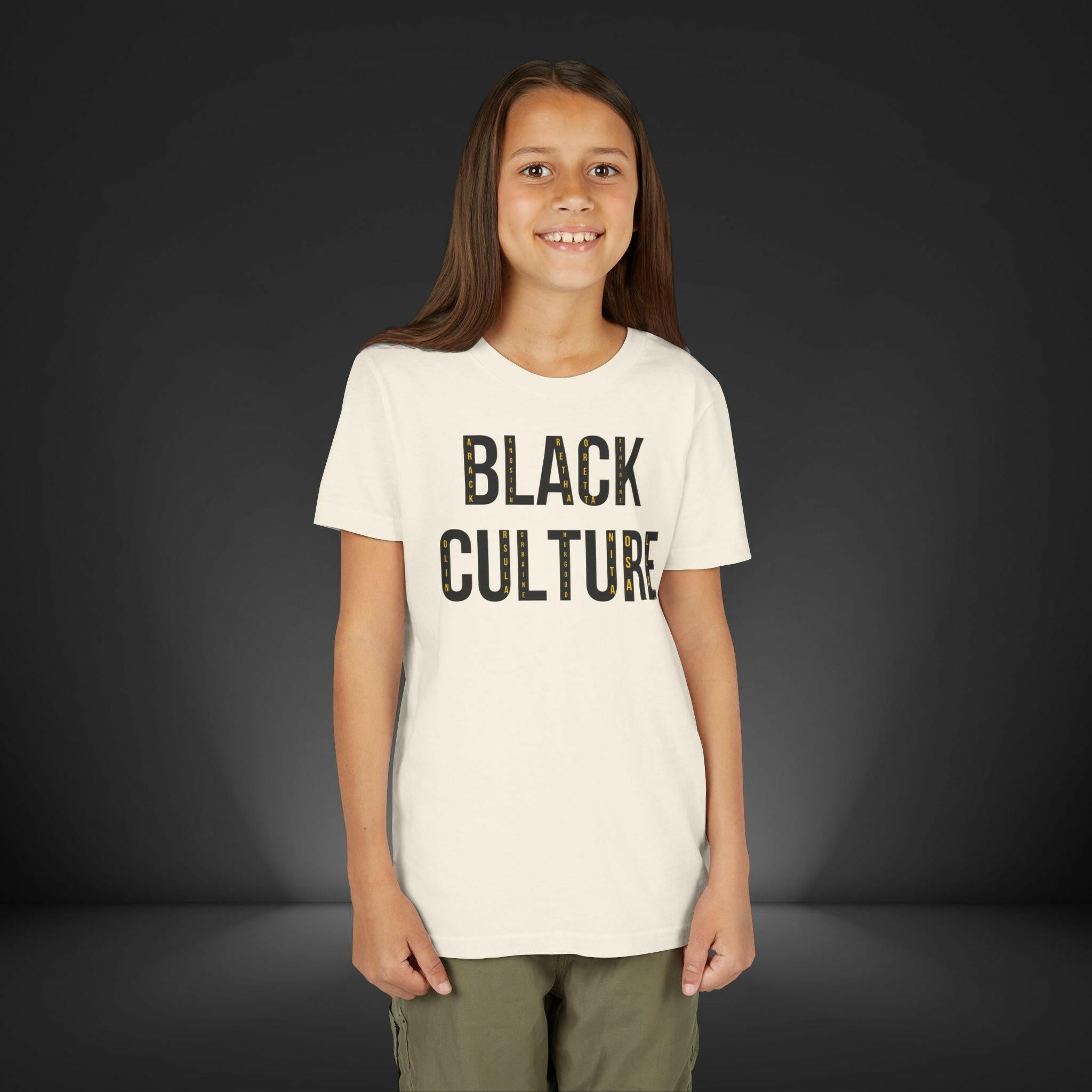 'BLACK Culture' Youth Shirt - MKCM Modern Designs