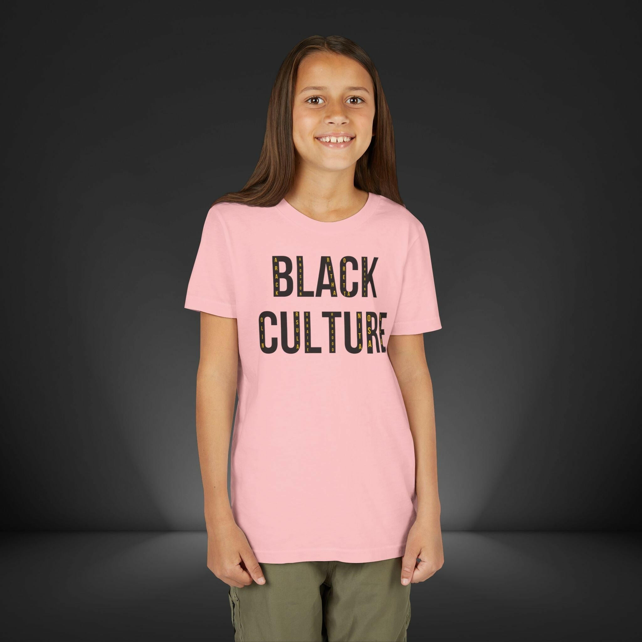 'BLACK Culture' Youth Shirt - MKCM Modern Designs