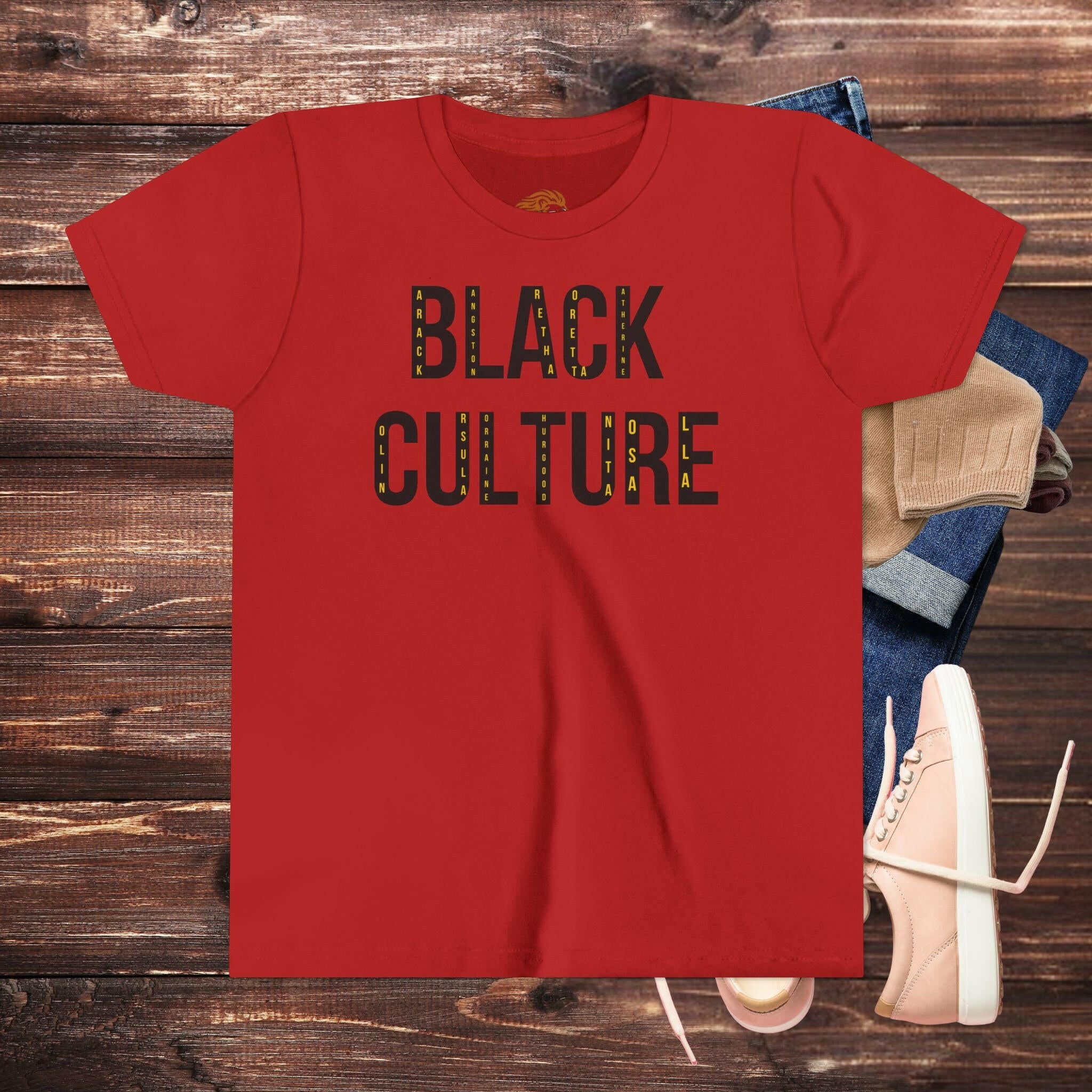 'BLACK Culture' Youth Shirt - MKCM Modern Designs