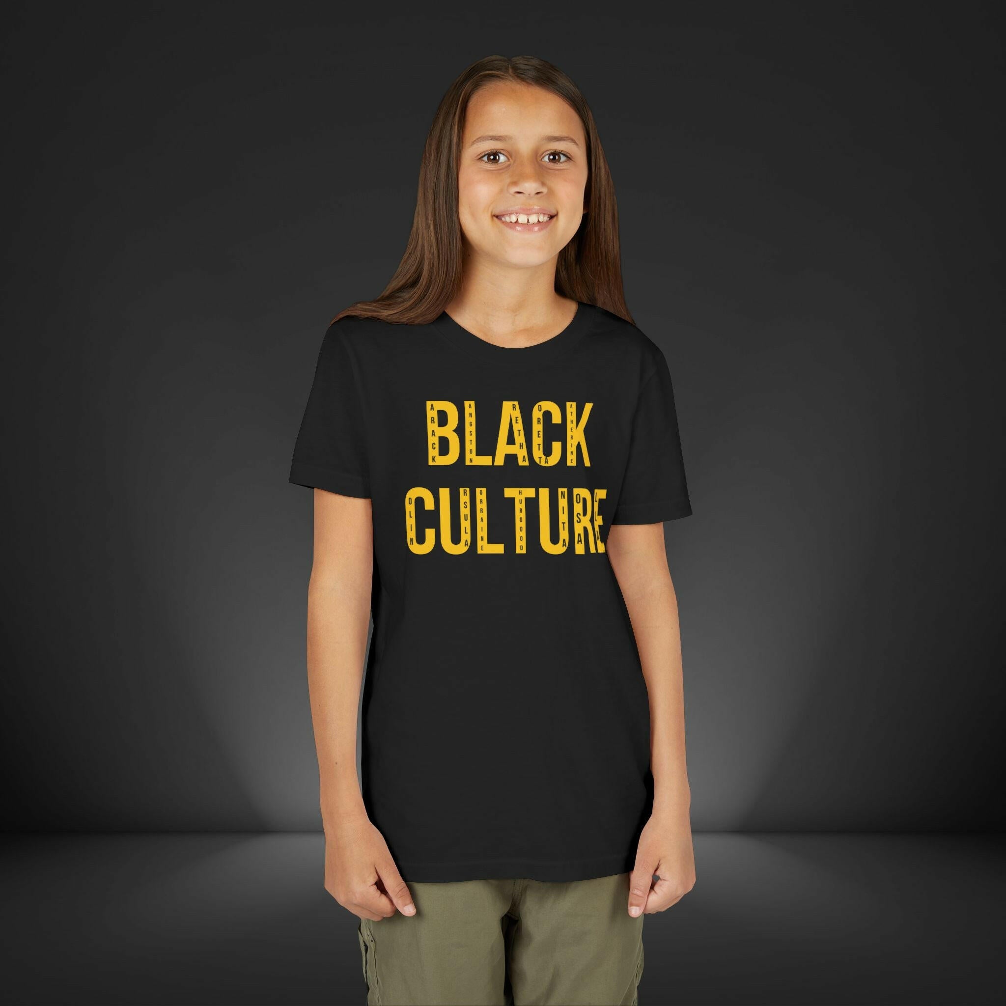 'BLACK Culture' Youth Shirt - MKCM Modern Designs