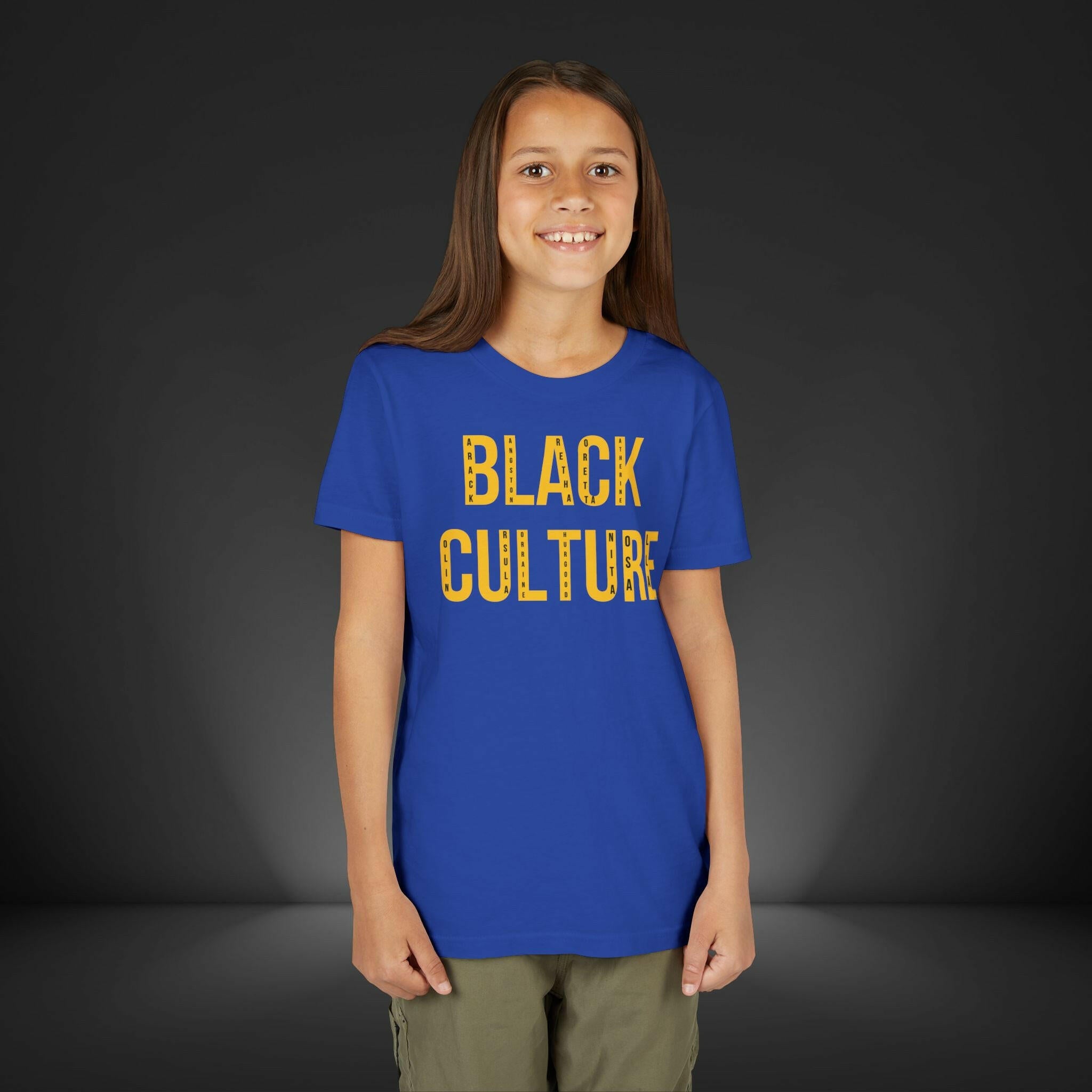 'BLACK Culture' Youth Shirt - MKCM Modern Designs