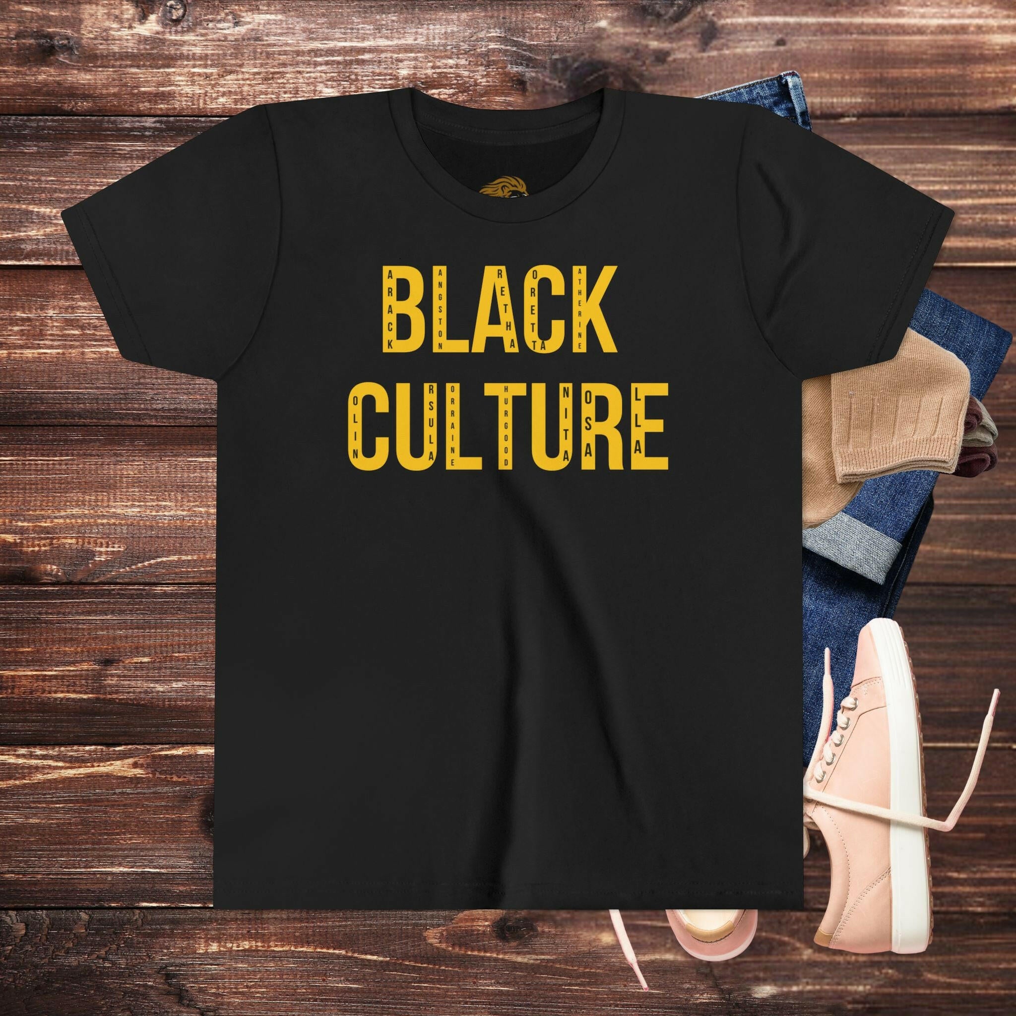 'BLACK Culture' Youth Shirt - MKCM Modern Designs