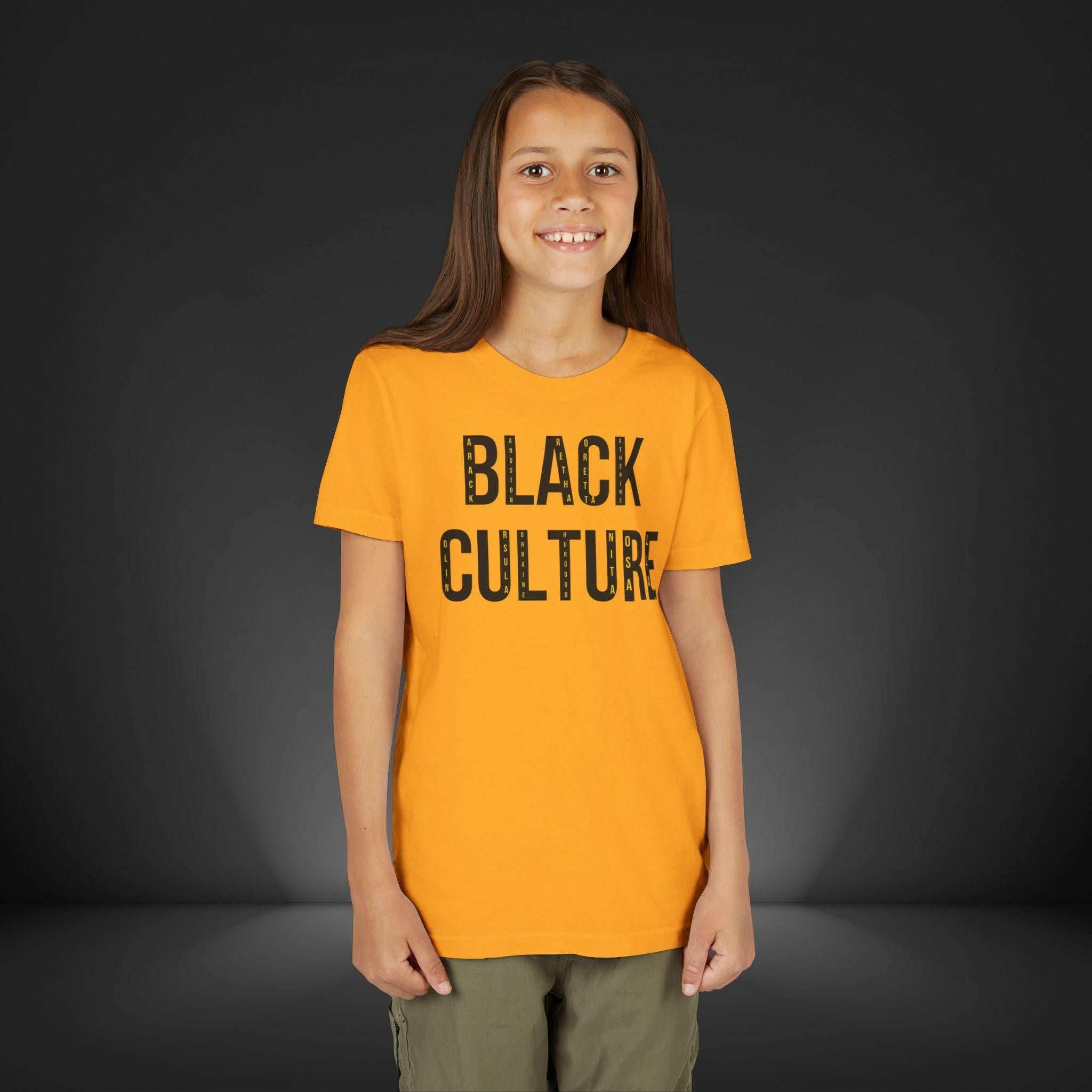 'BLACK Culture' Youth Shirt - MKCM Modern Designs