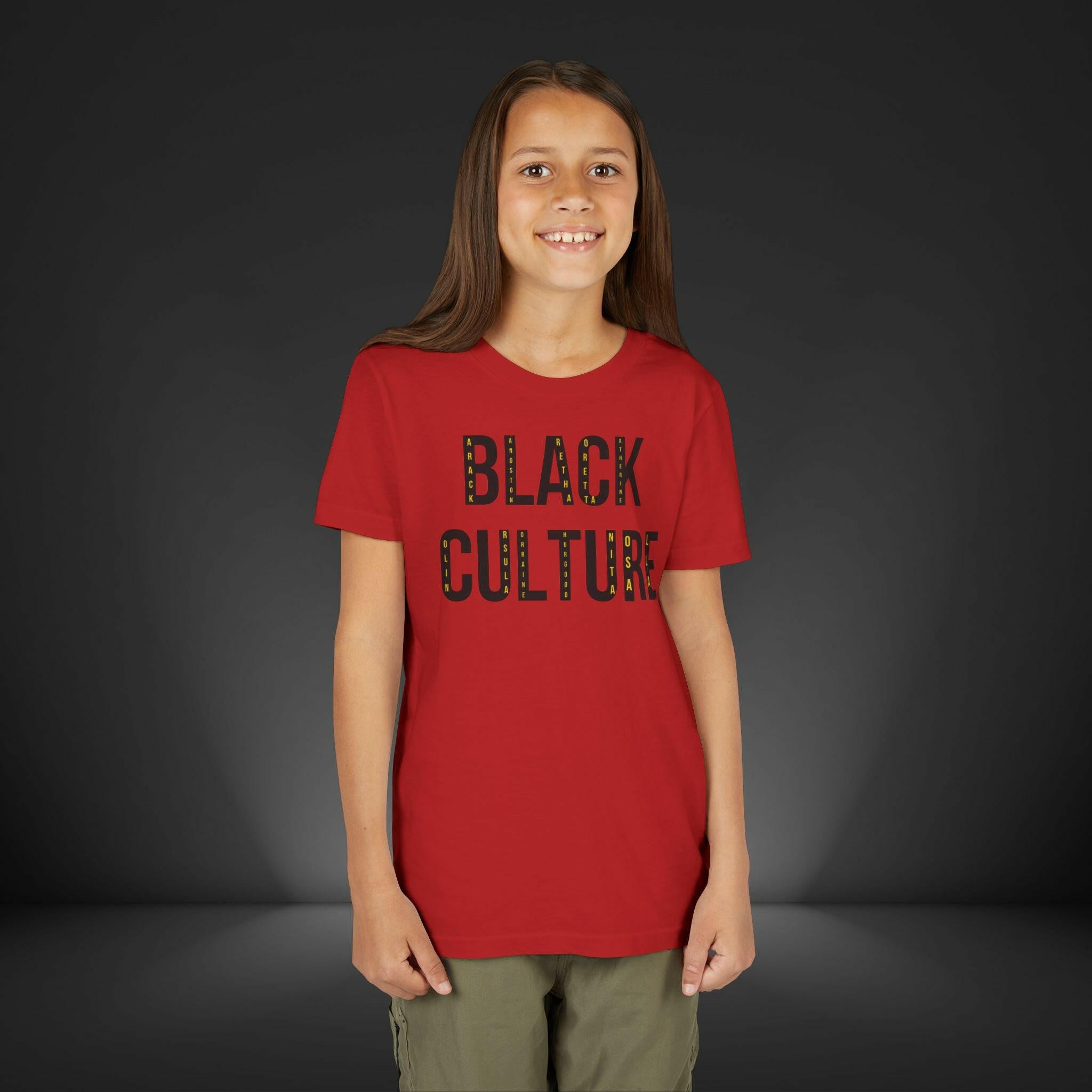 'BLACK Culture' Youth Shirt - MKCM Modern Designs