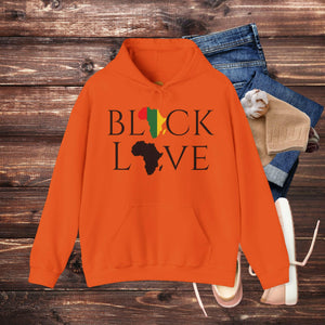 'Black Love' Men's Hoodie - MKCM Modern Designs