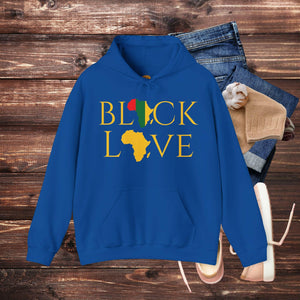 'Black Love' Men's Hoodie - MKCM Modern Designs