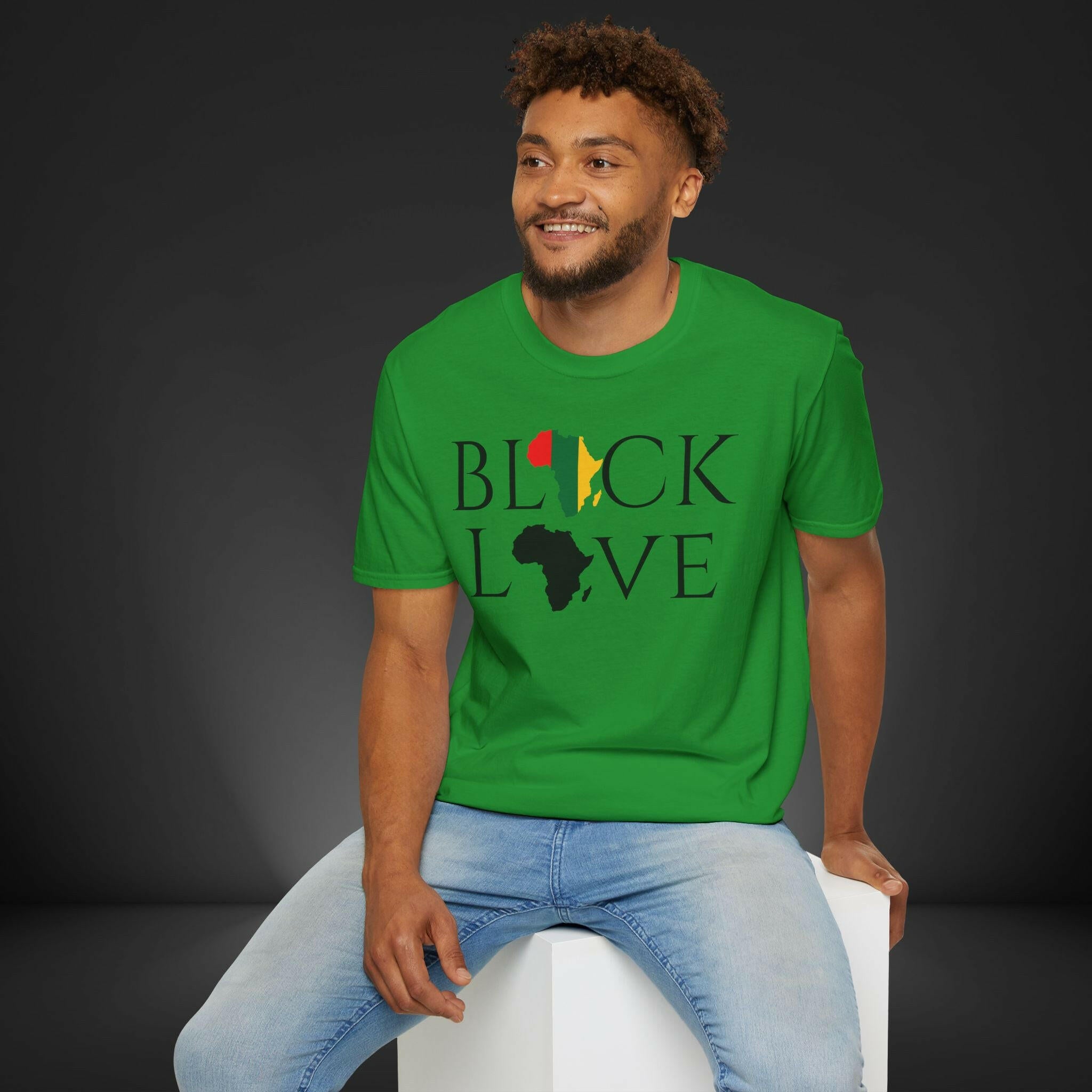 'Black Love' T-Shirt - MKCM Modern Designs