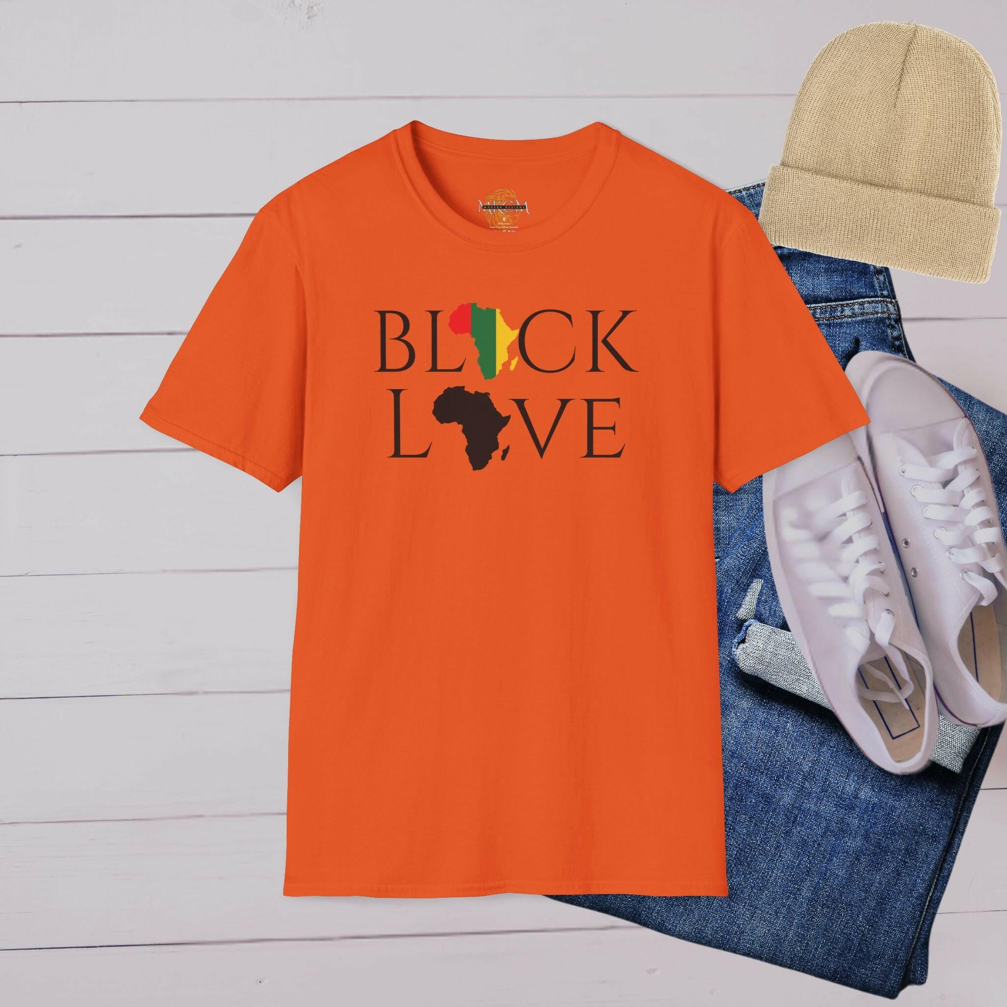 'Black Love' T-Shirt - MKCM Modern Designs