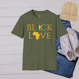 'Black Love' T-Shirt - MKCM Modern Designs