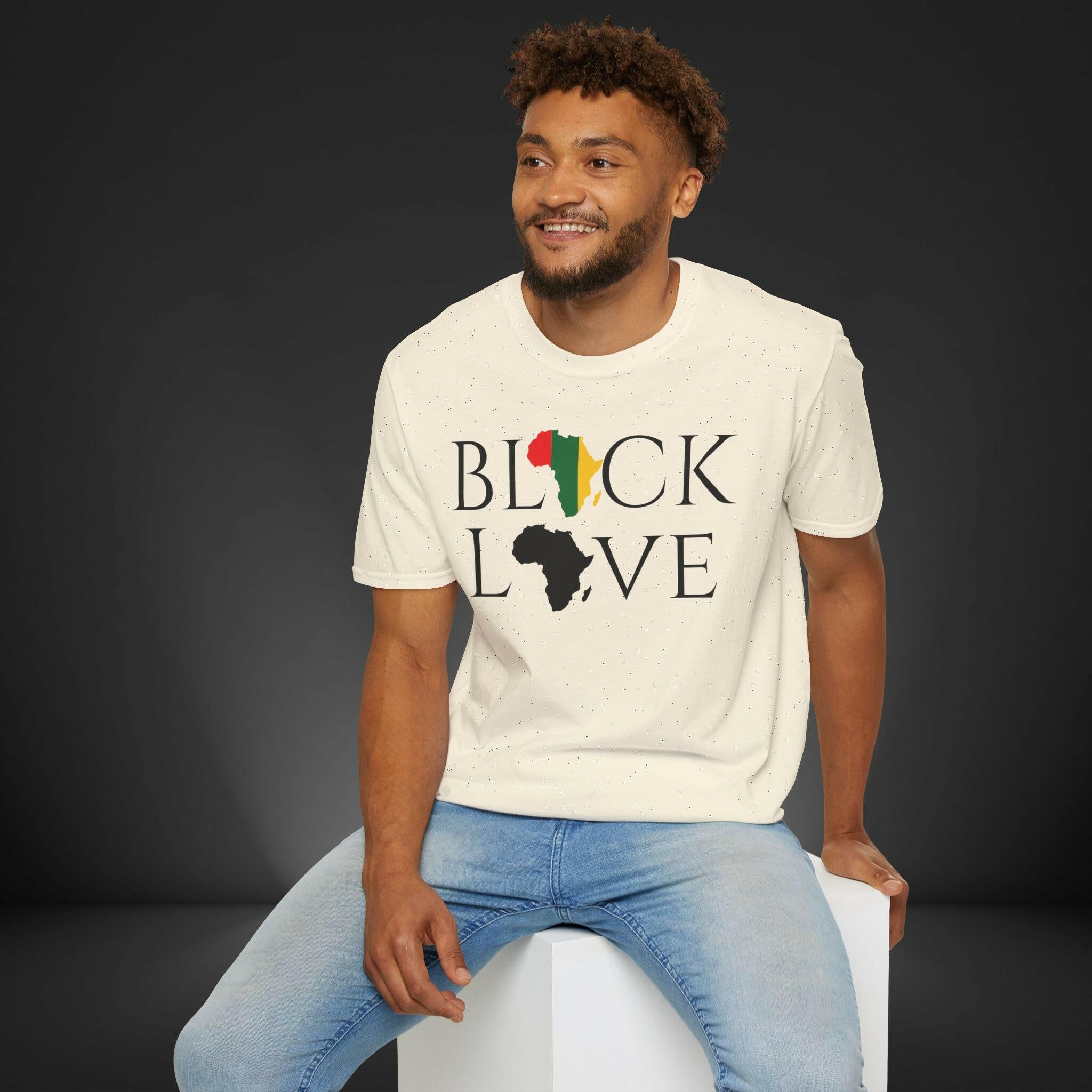 'Black Love' T-Shirt - MKCM Modern Designs