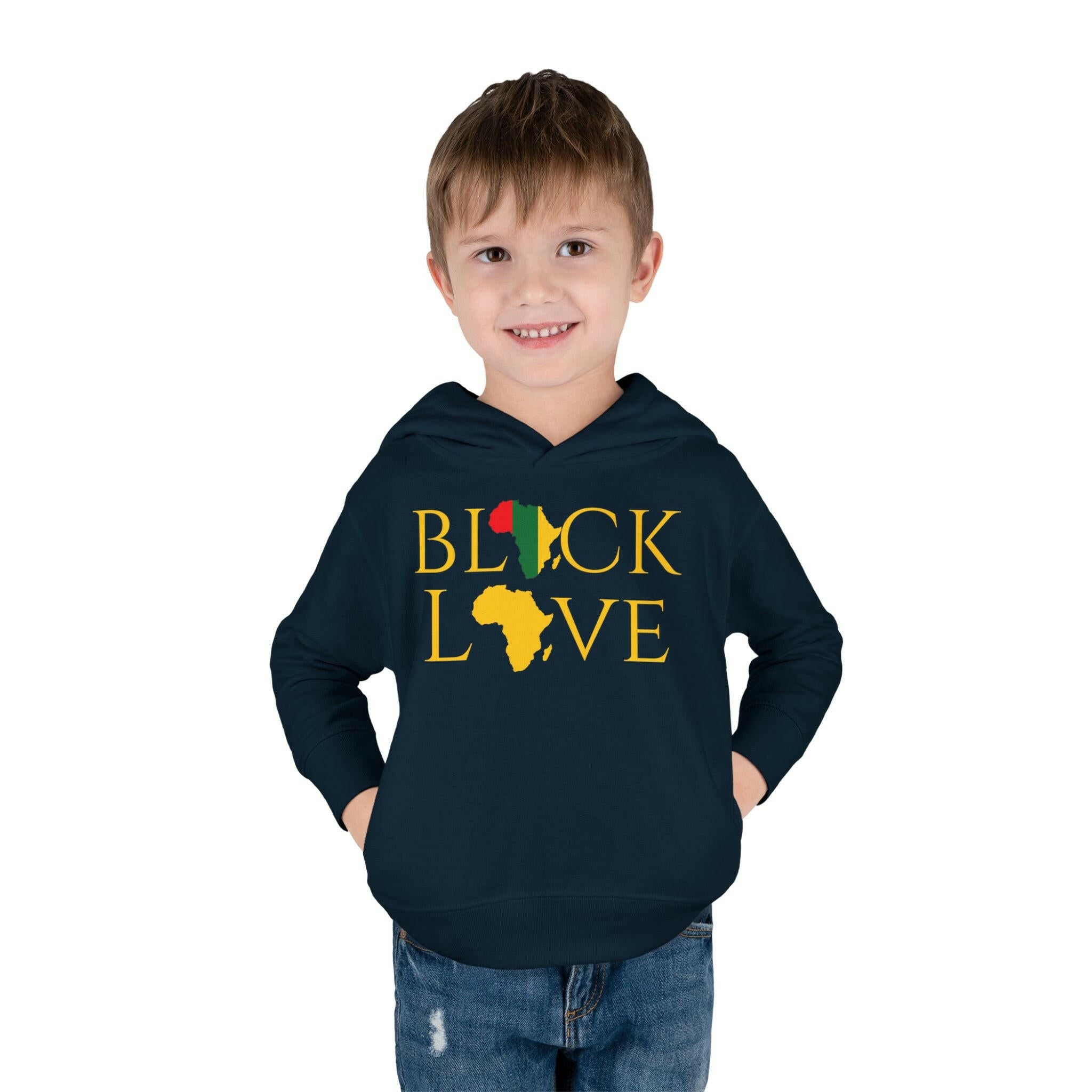 'Black Love' Toddler Hoodie - MKCM Modern Designs