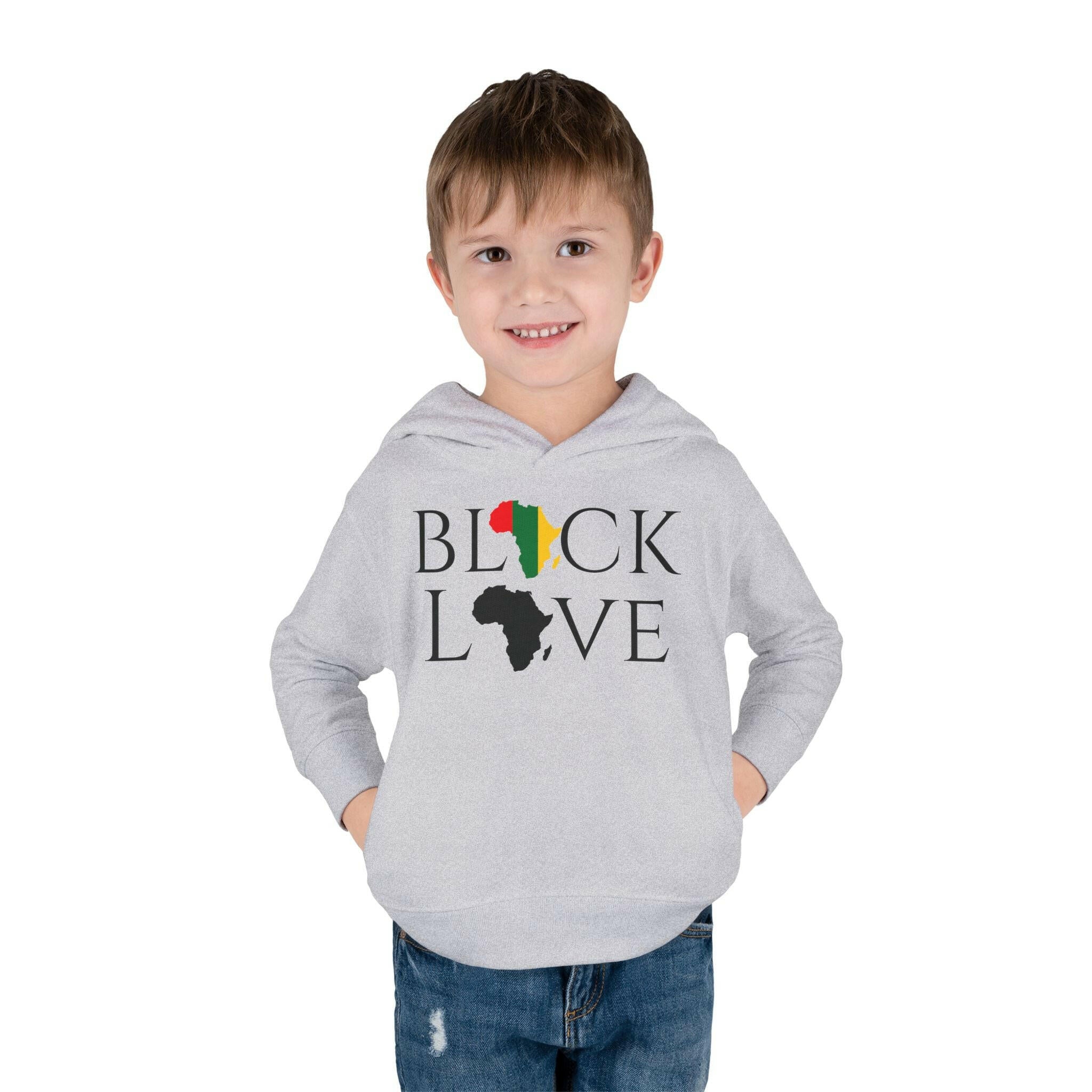 'Black Love' Toddler Hoodie - MKCM Modern Designs