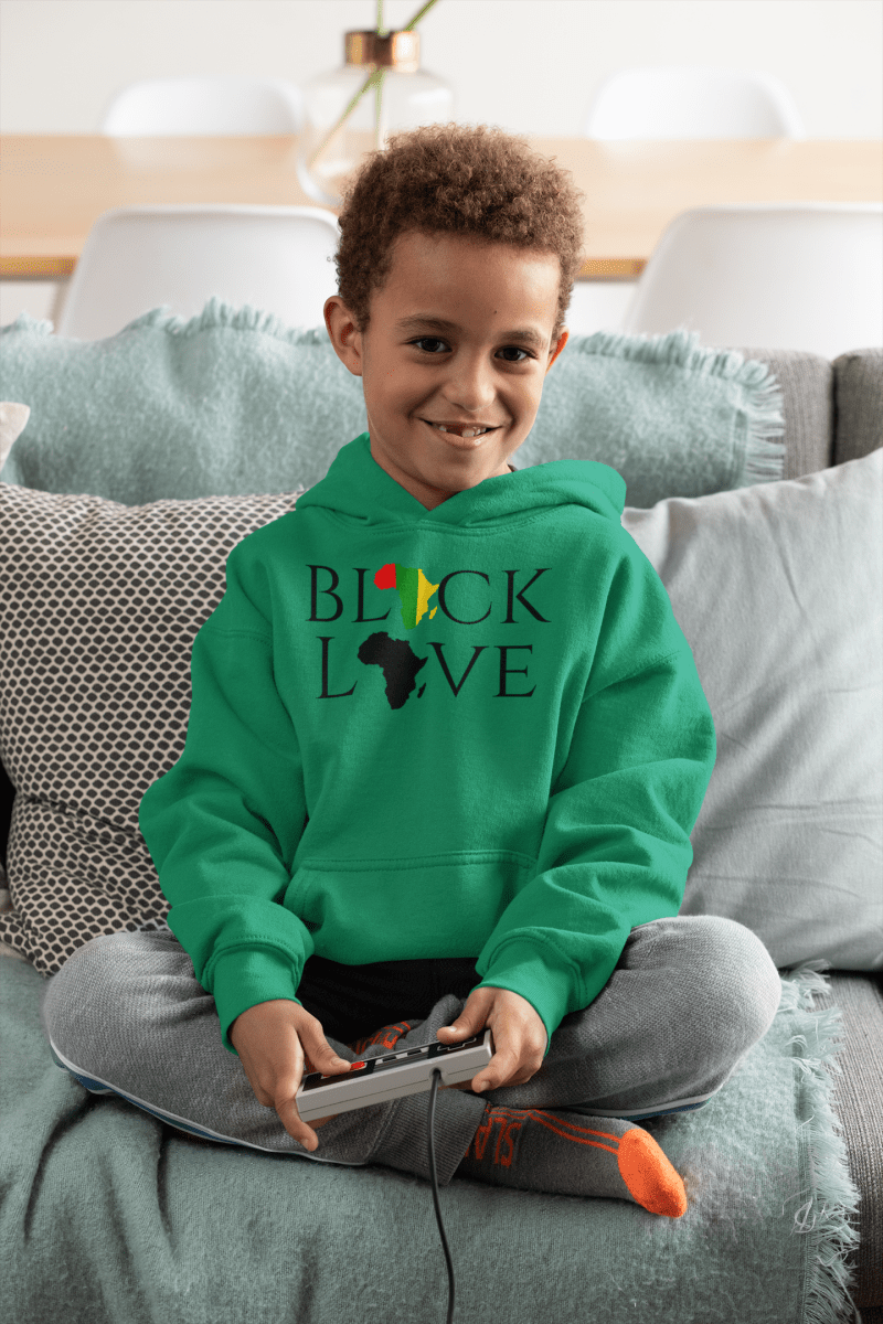 'Black Love' Toddler Hoodie - MKCM Modern Designs