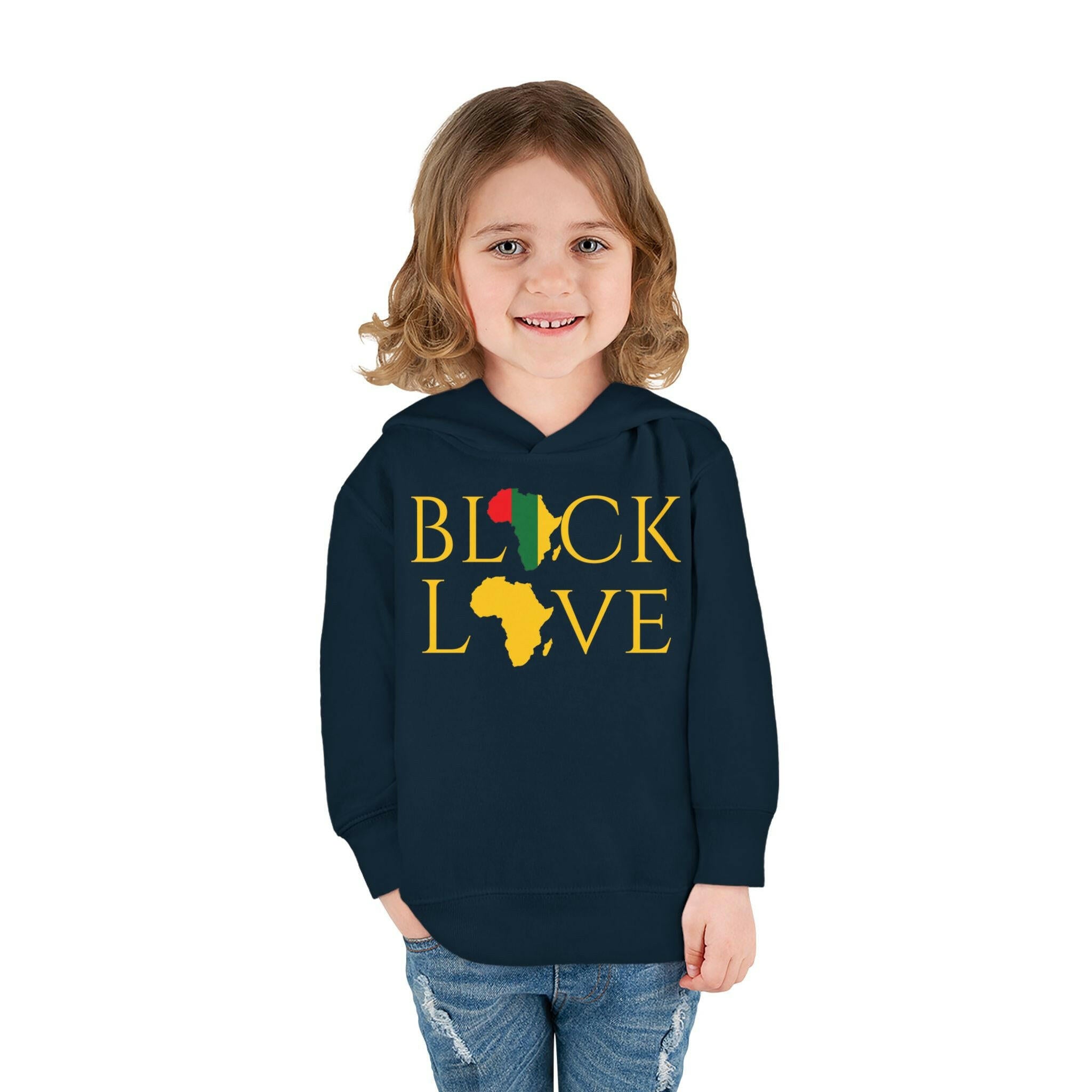 'Black Love' Toddler Hoodie - MKCM Modern Designs