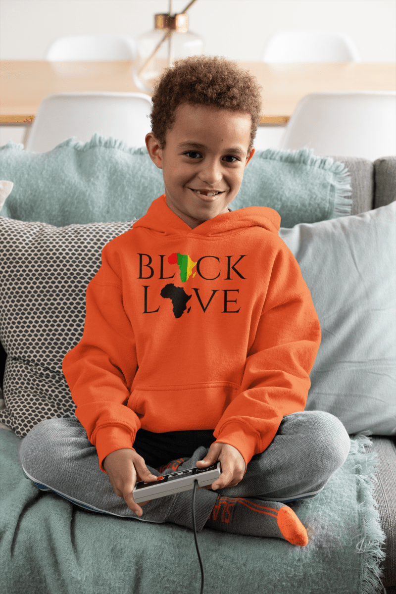 'Black Love' Toddler Hoodie - MKCM Modern Designs