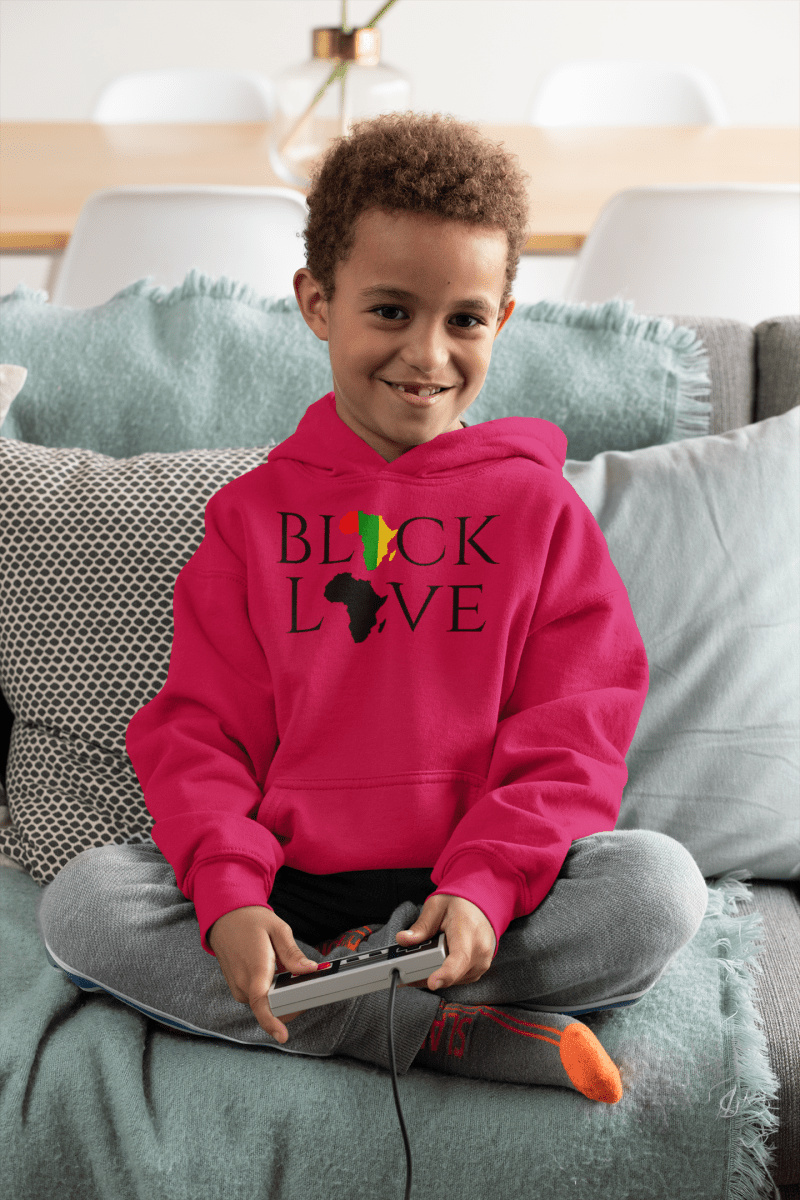 'Black Love' Toddler Hoodie - MKCM Modern Designs