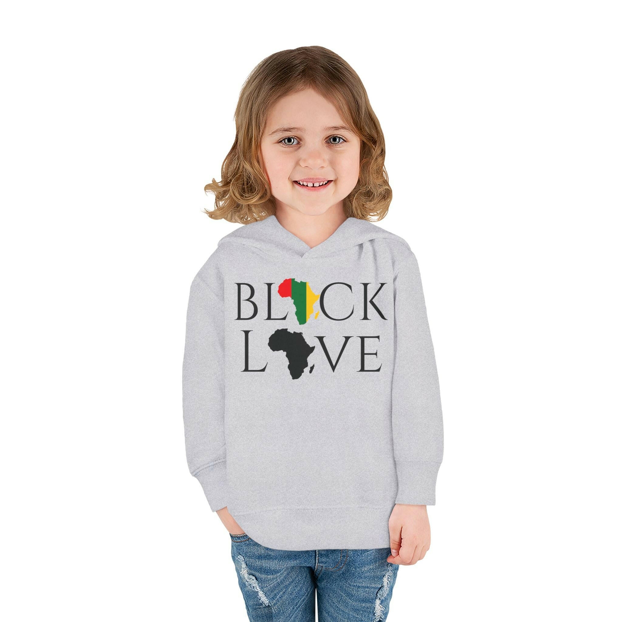 'Black Love' Toddler Hoodie - MKCM Modern Designs