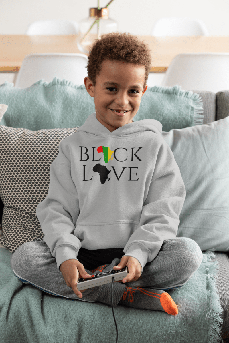 'Black Love' Toddler Hoodie - MKCM Modern Designs