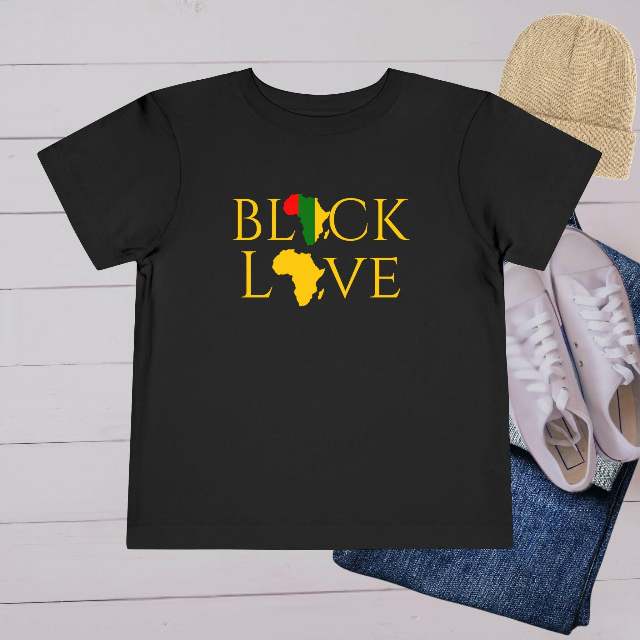 'Black Love’ Toddler Tee - MKCM Modern Designs