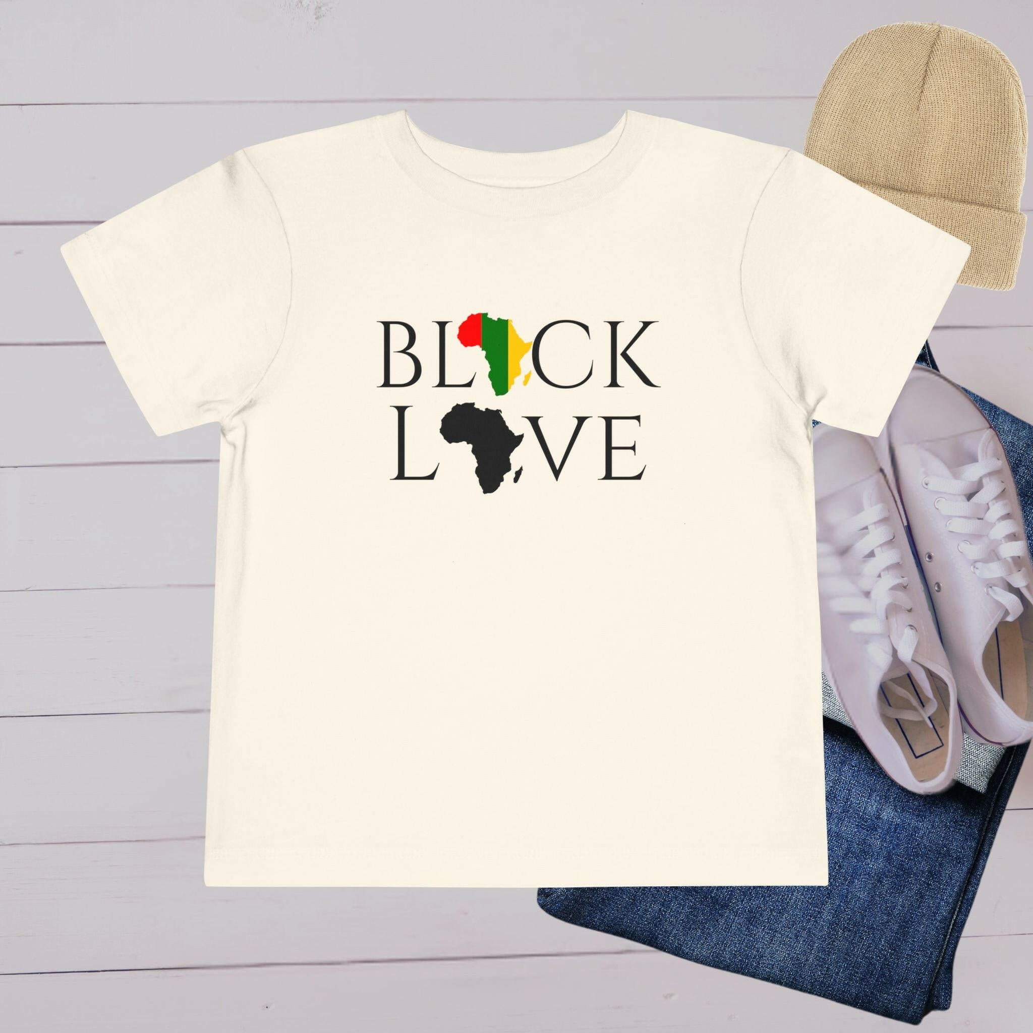 'Black Love’ Toddler Tee - MKCM Modern Designs