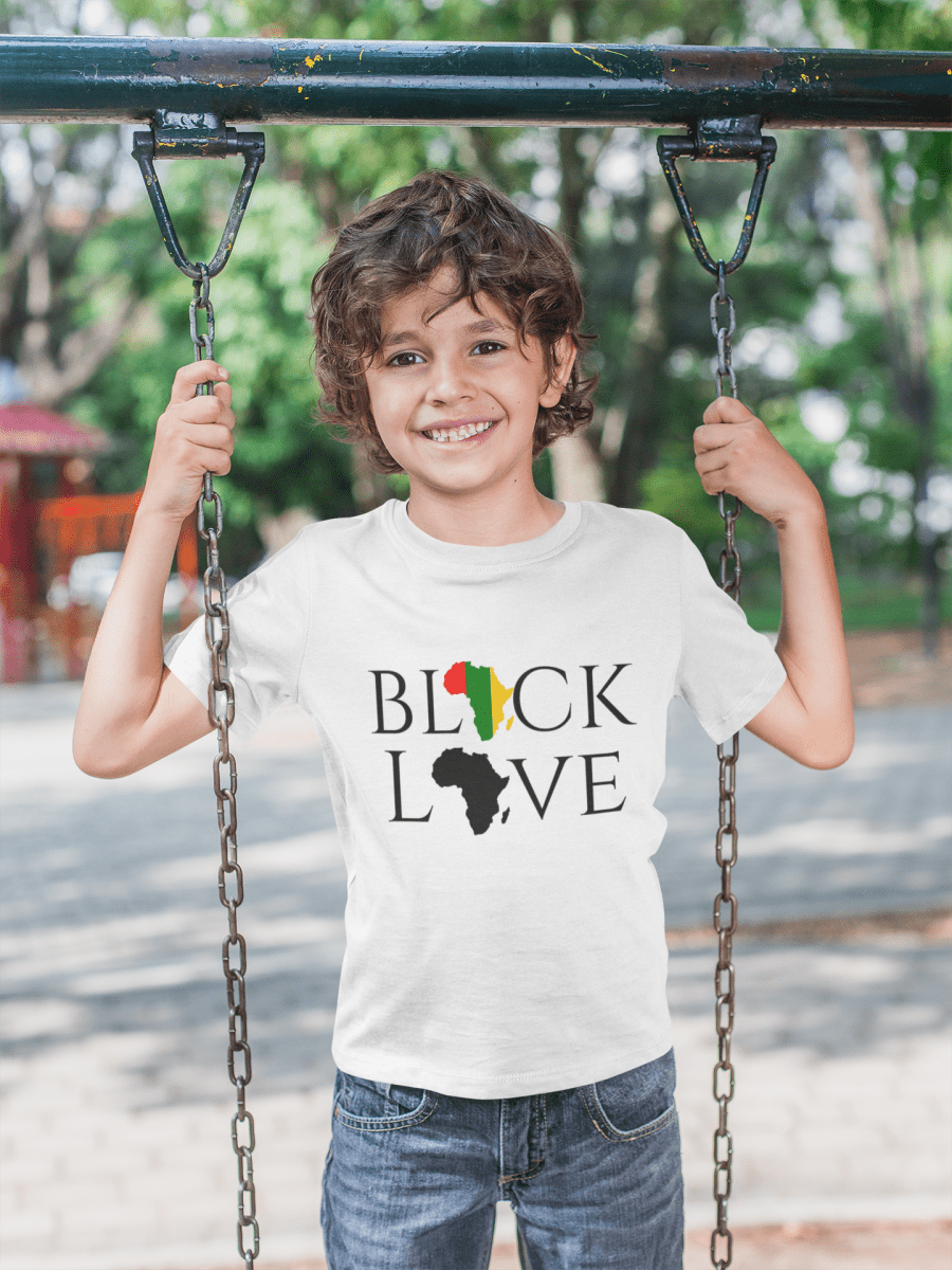 'Black Love’ Toddler Tee - MKCM Modern Designs