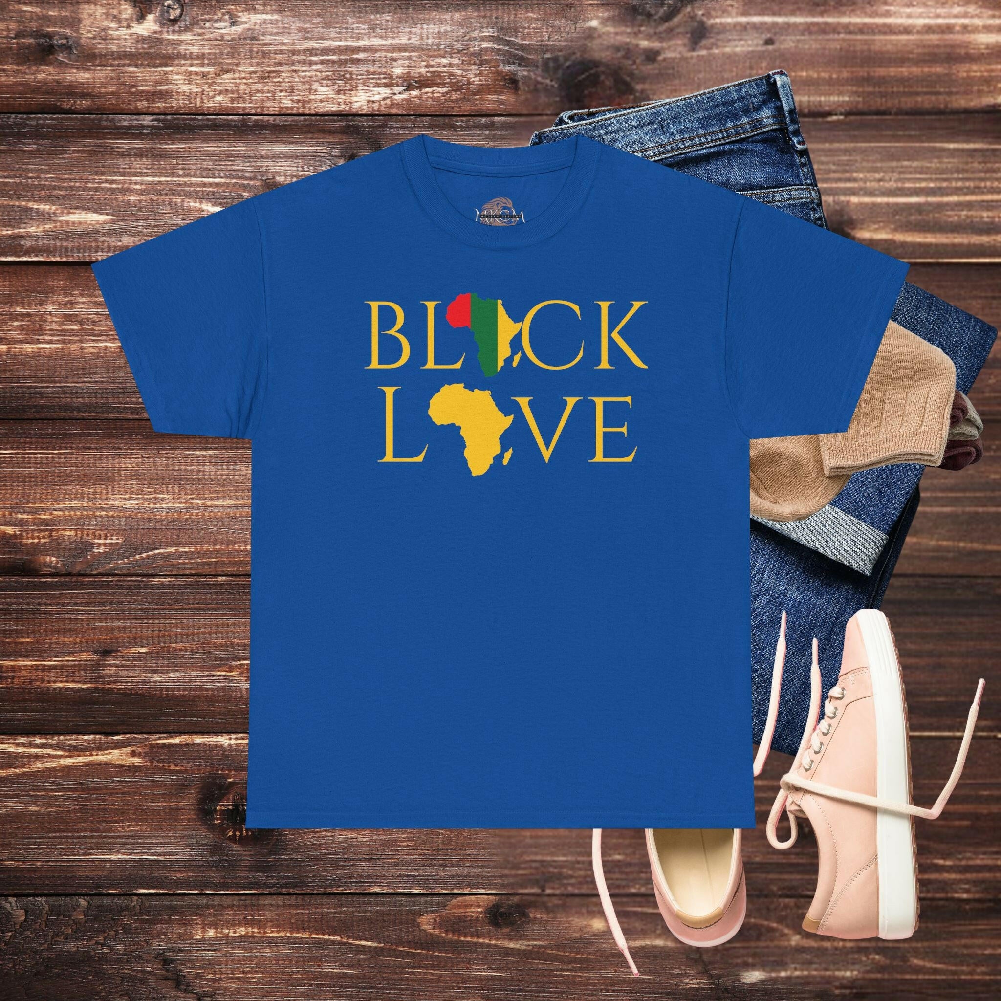 ‘Black Love' Women's Tee - MKCM Modern Designs