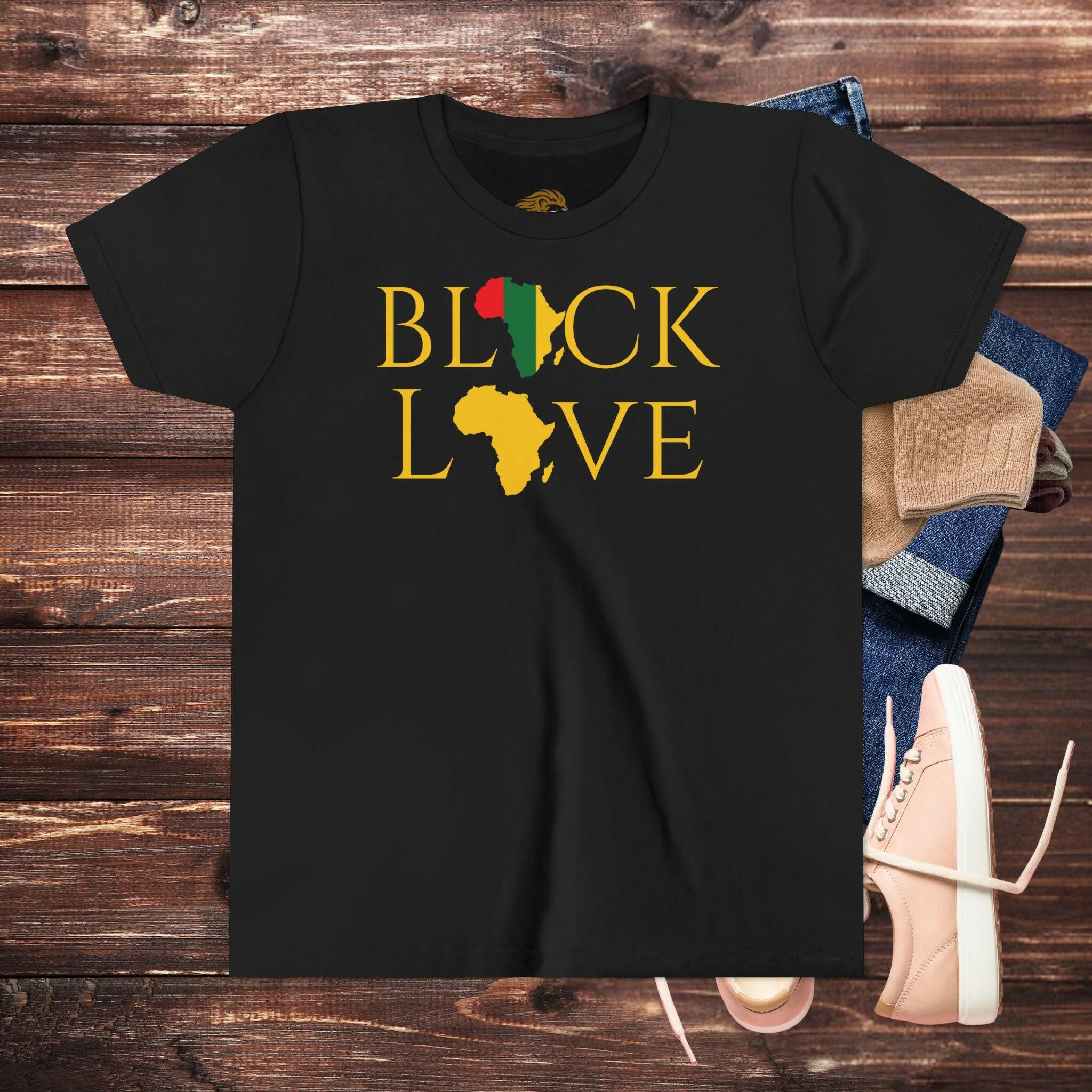 'Black Love' Youth Shirt - MKCM Modern Designs