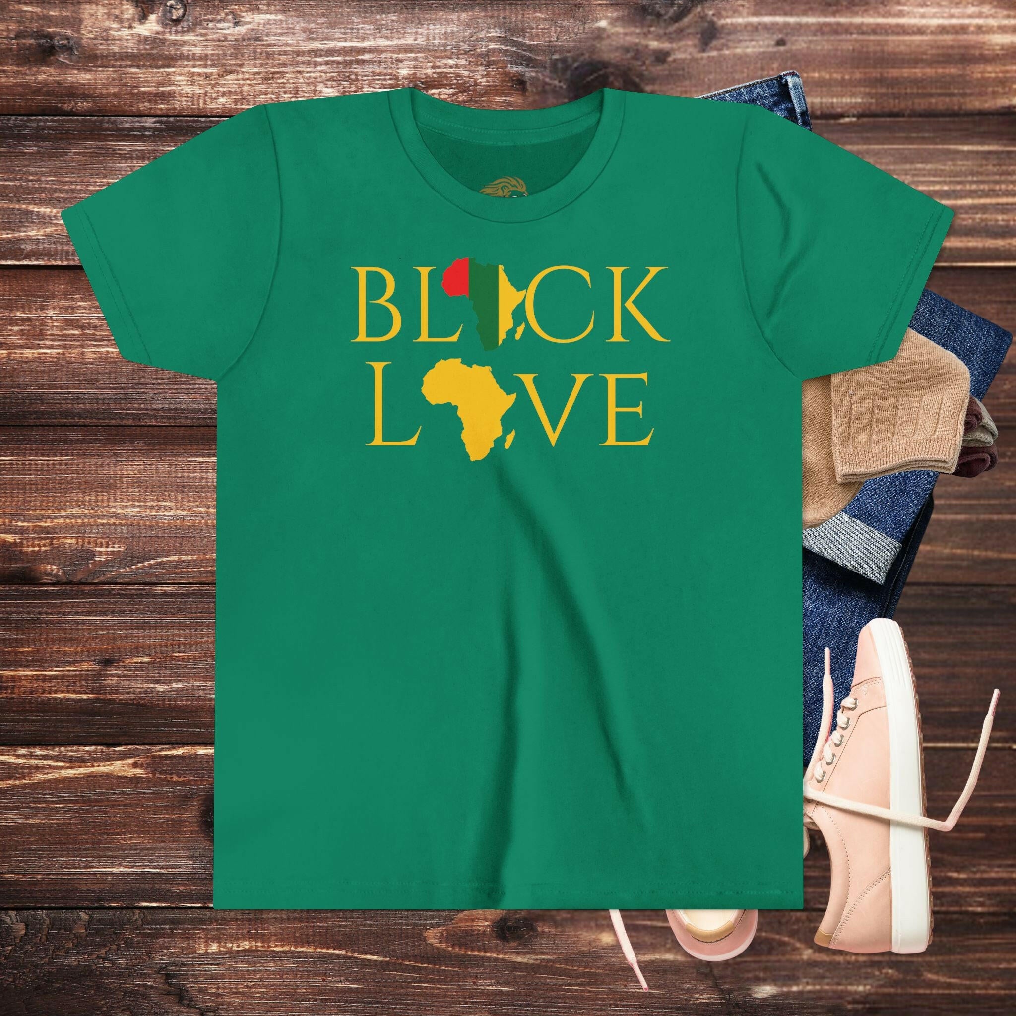 'Black Love' Youth Shirt - MKCM Modern Designs