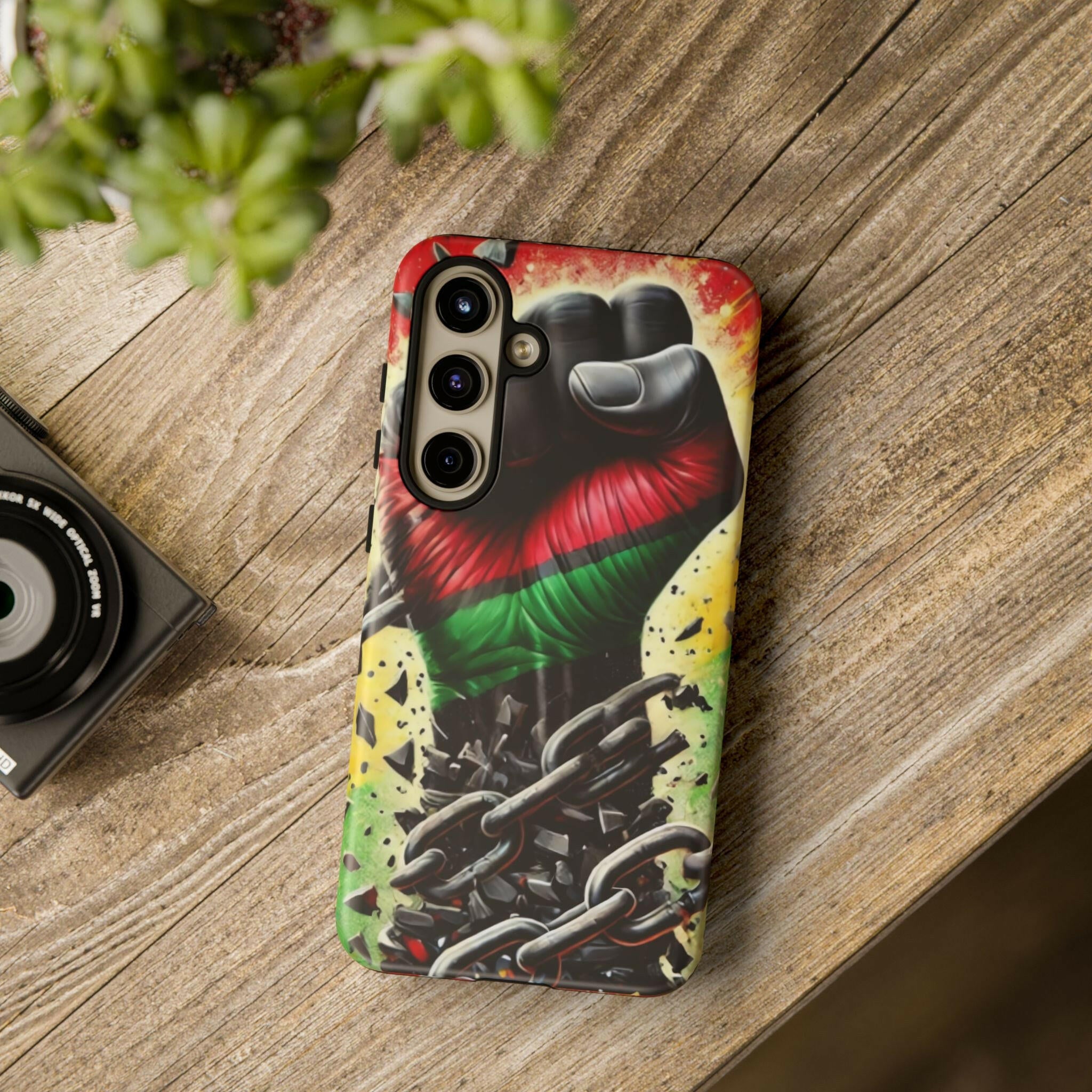 Bold Raised Fist Tough Phone Case - MKCM Modern Designs