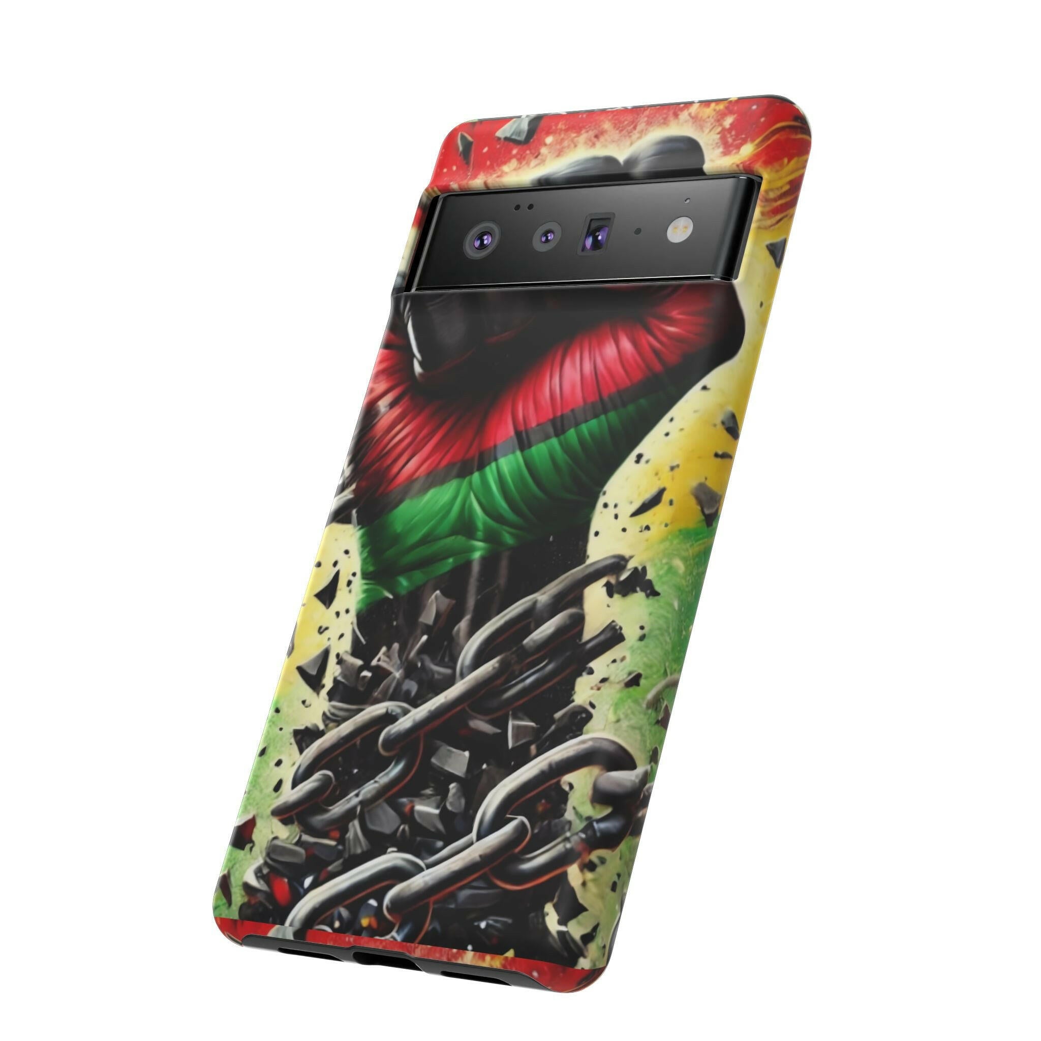 Bold Raised Fist Tough Phone Case - MKCM Modern Designs