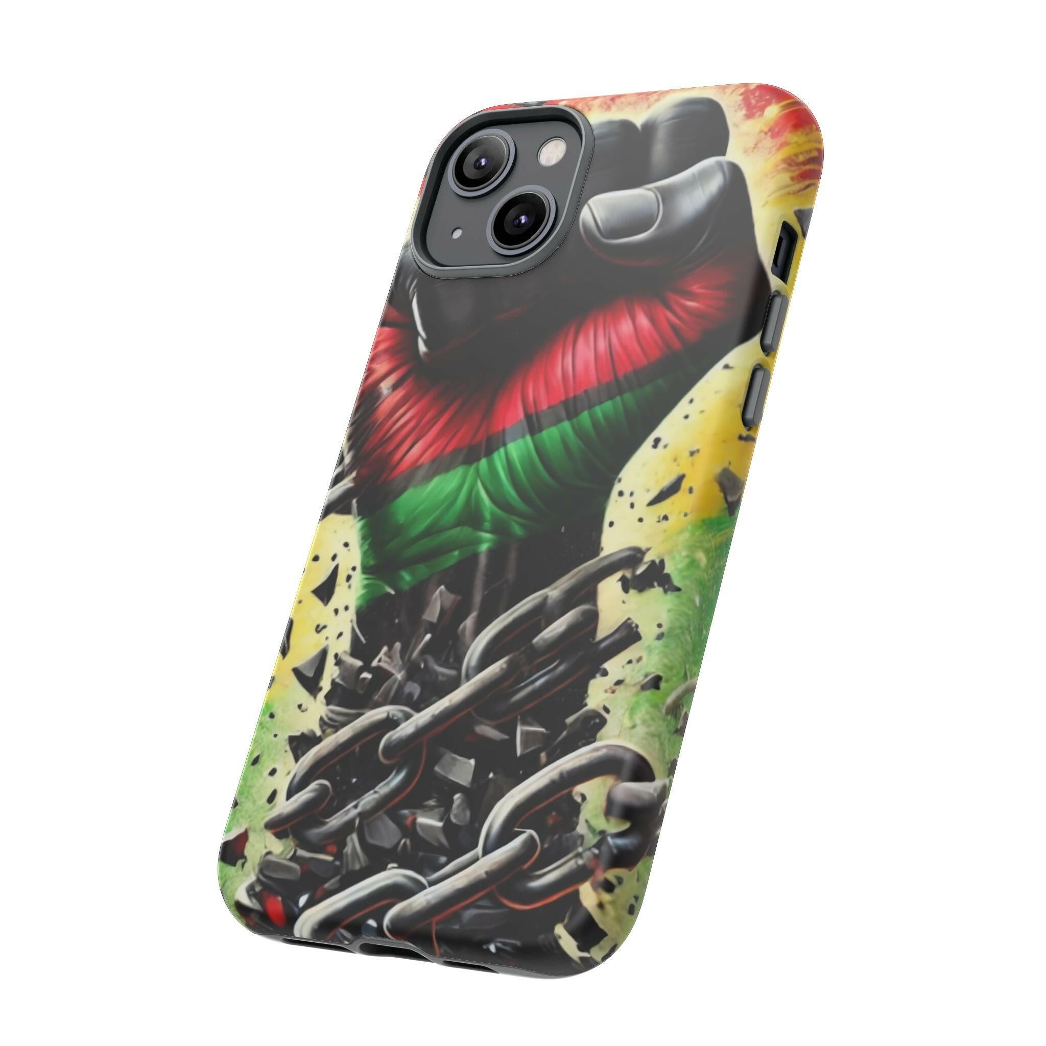 Bold Raised Fist Tough Phone Case - MKCM Modern Designs