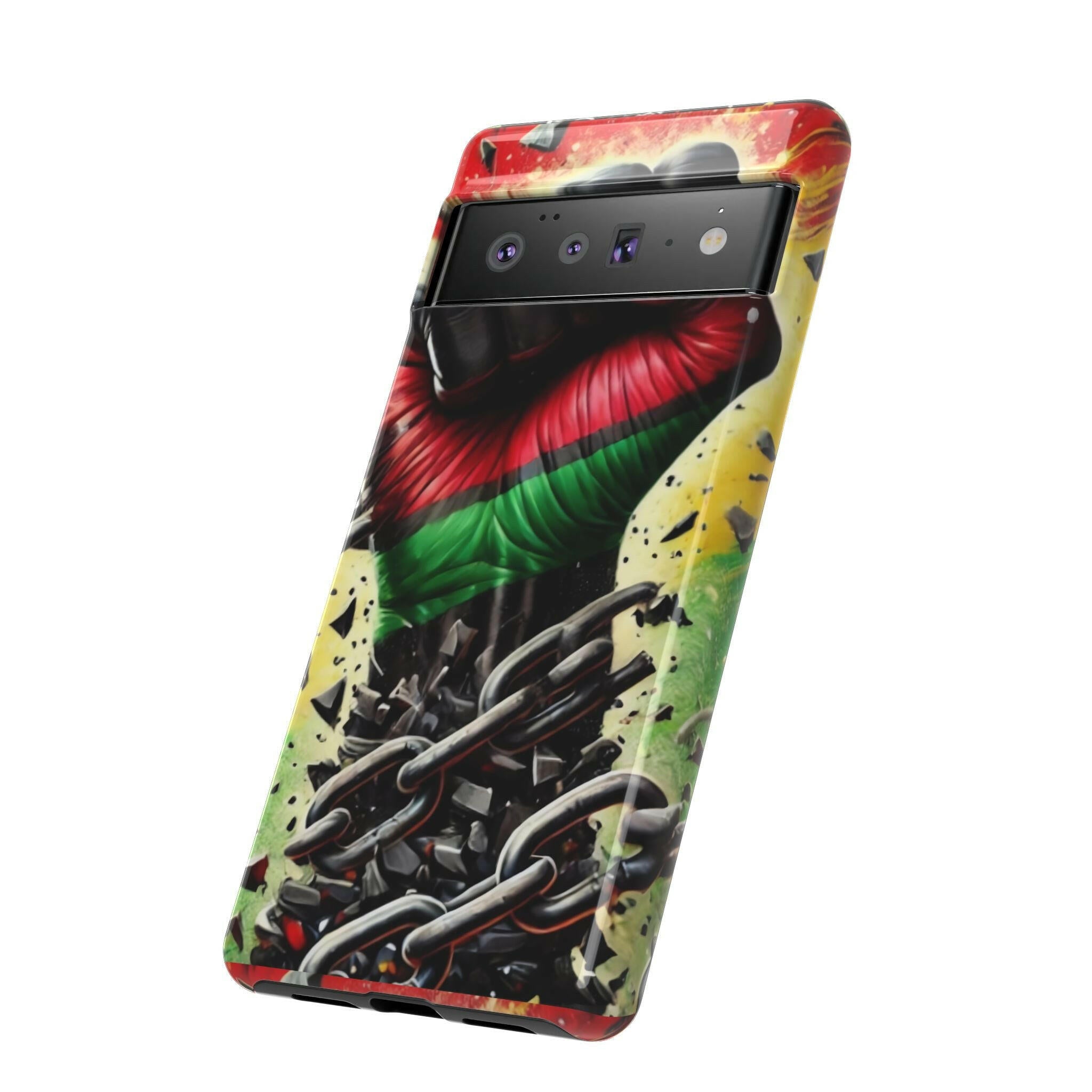 Bold Raised Fist Tough Phone Case - MKCM Modern Designs