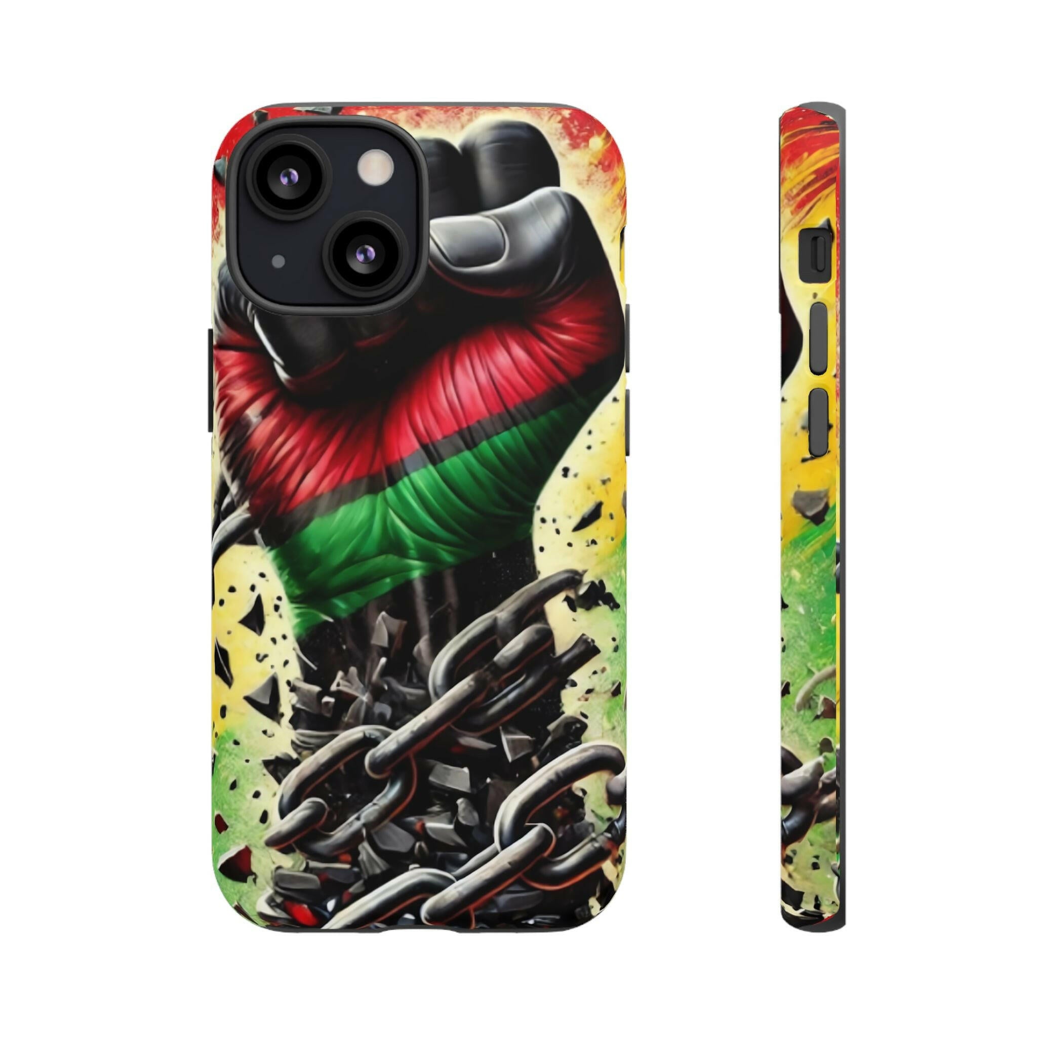 Bold Raised Fist Tough Phone Case - MKCM Modern Designs