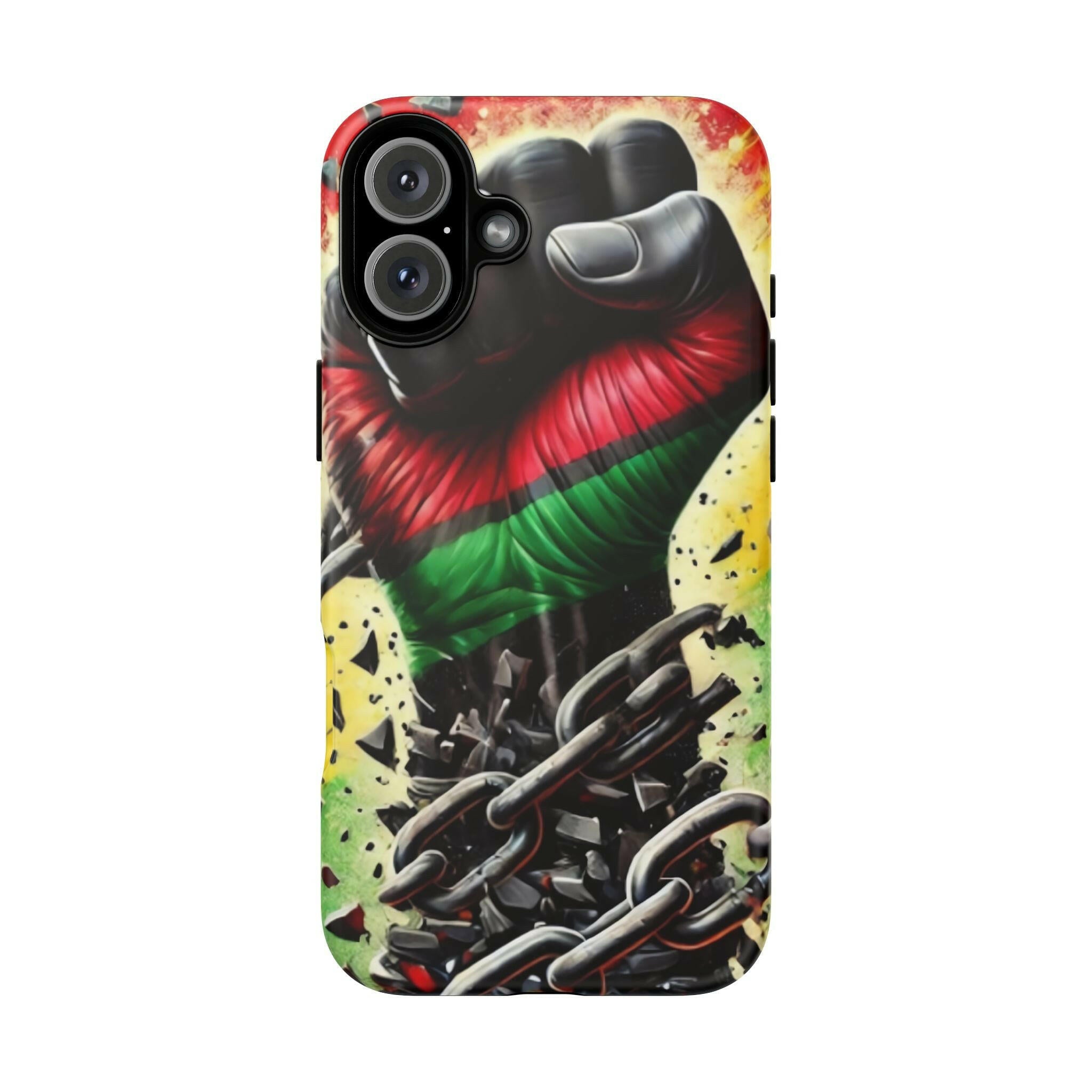 Bold Raised Fist Tough Phone Case - MKCM Modern Designs