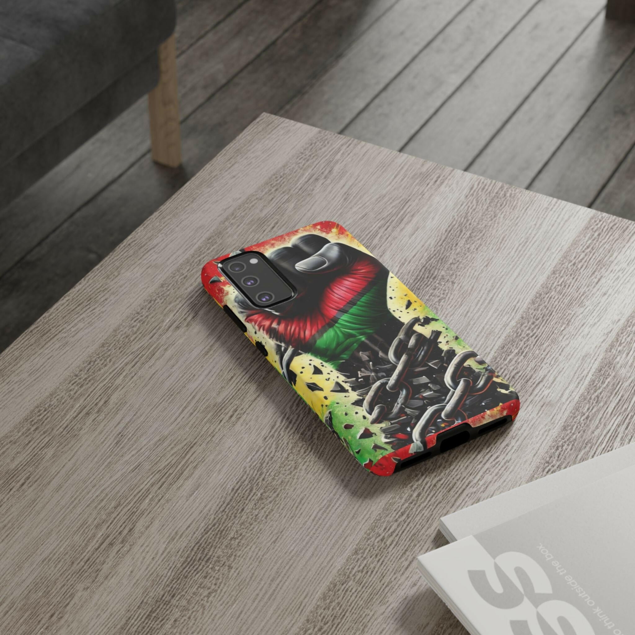 Bold Raised Fist Tough Phone Case - MKCM Modern Designs