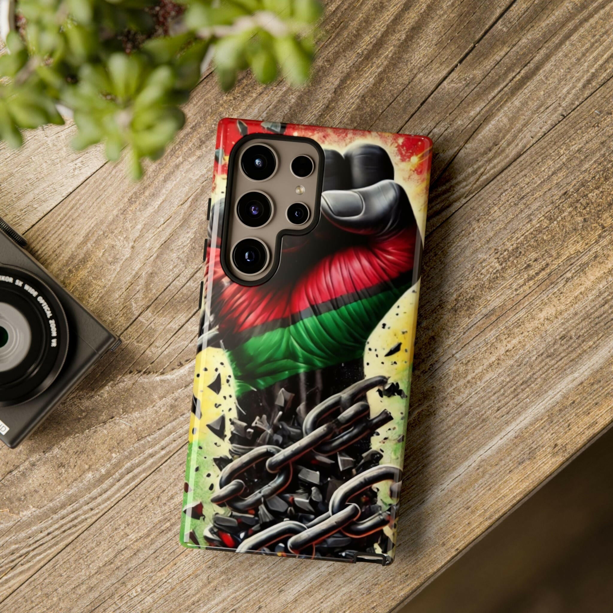 Bold Raised Fist Tough Phone Case - MKCM Modern Designs