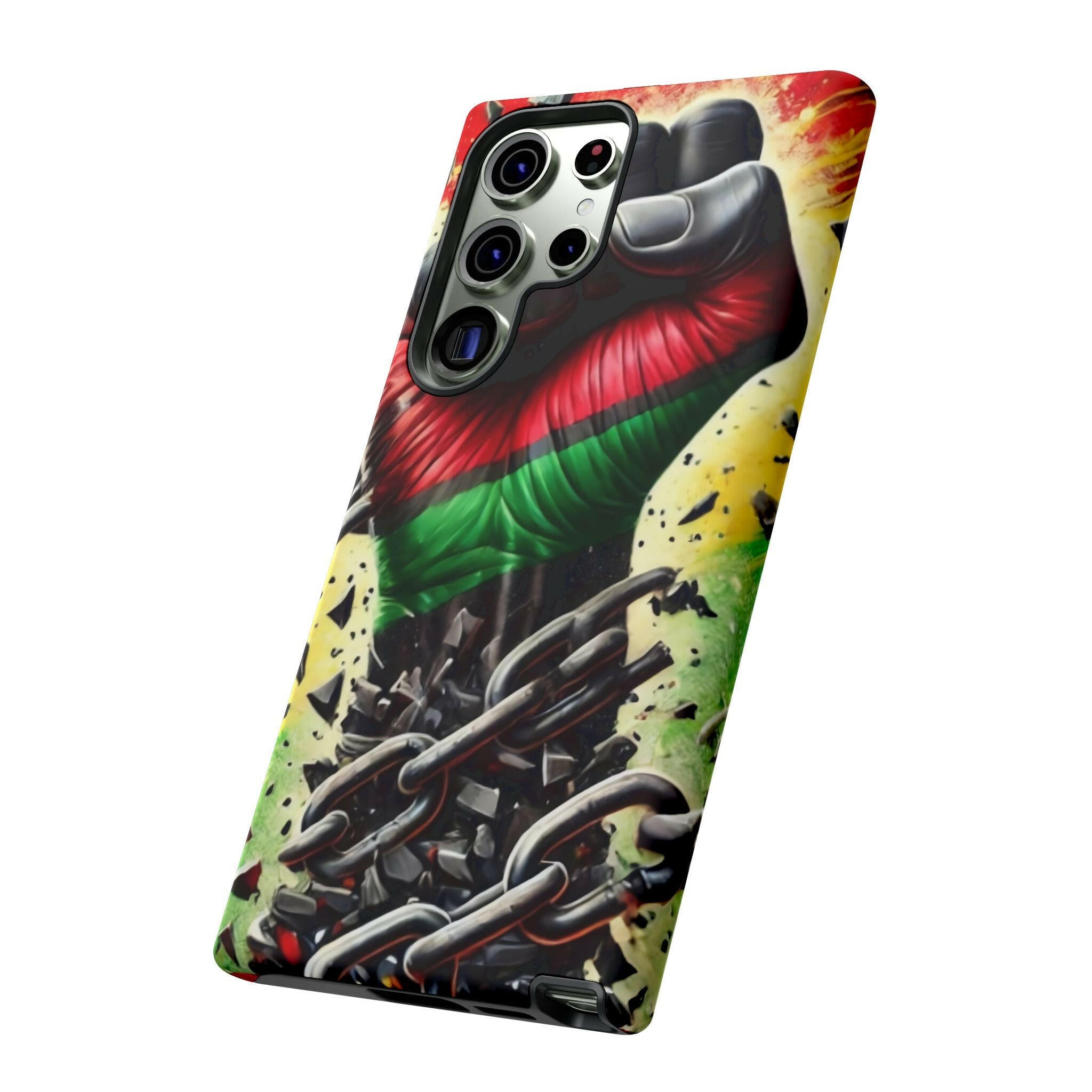 Bold Raised Fist Tough Phone Case - MKCM Modern Designs