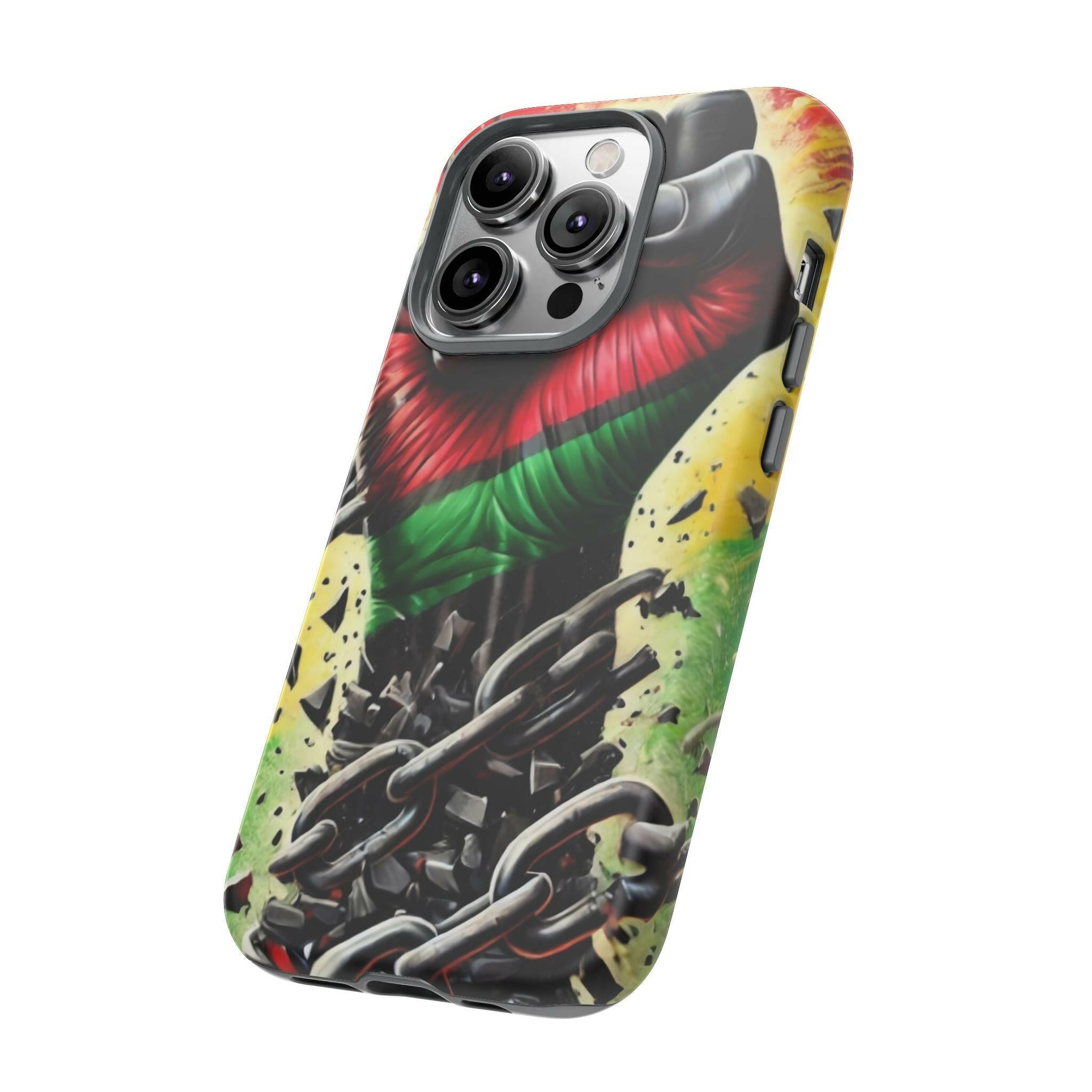 Bold Raised Fist Tough Phone Case - MKCM Modern Designs