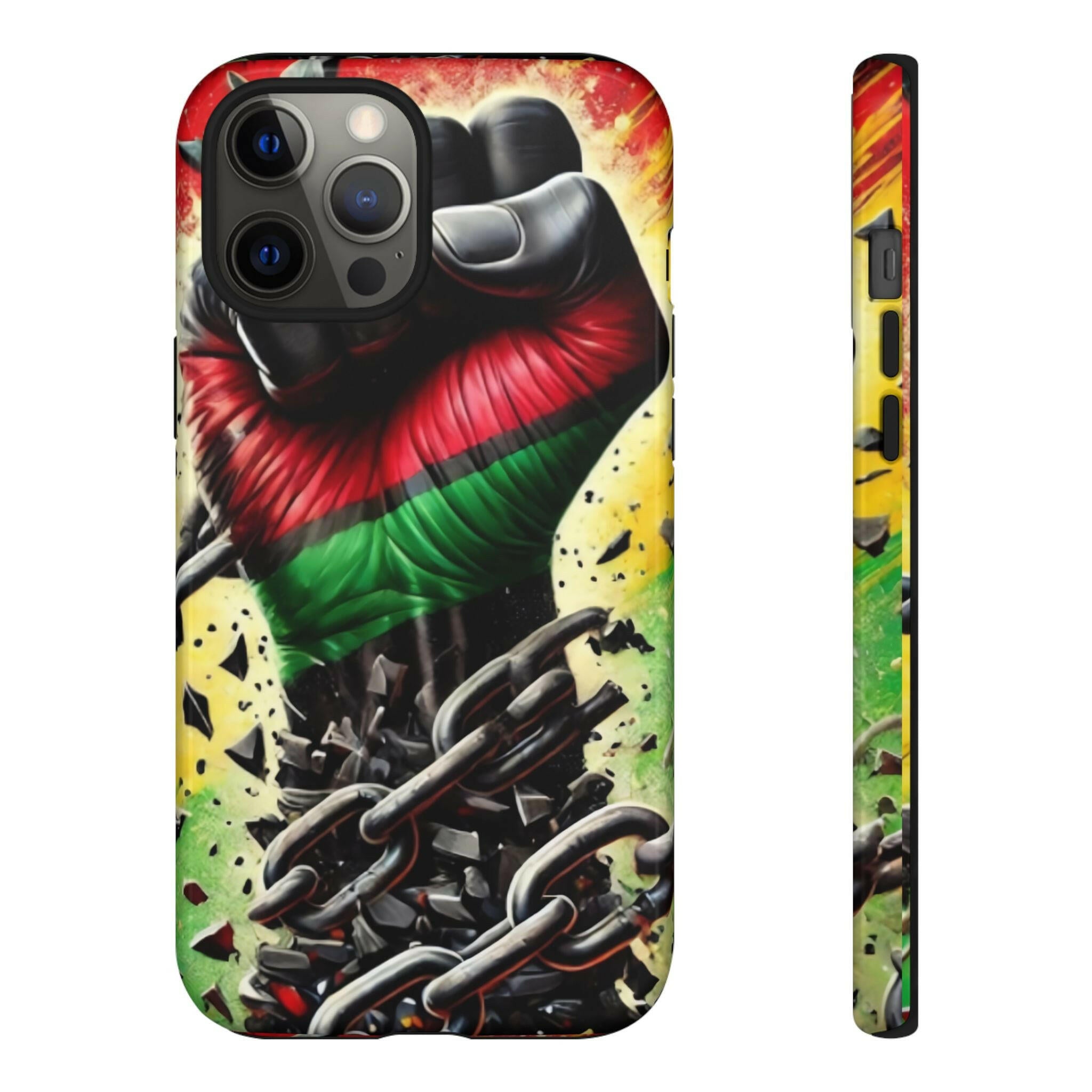 Bold Raised Fist Tough Phone Case - MKCM Modern Designs