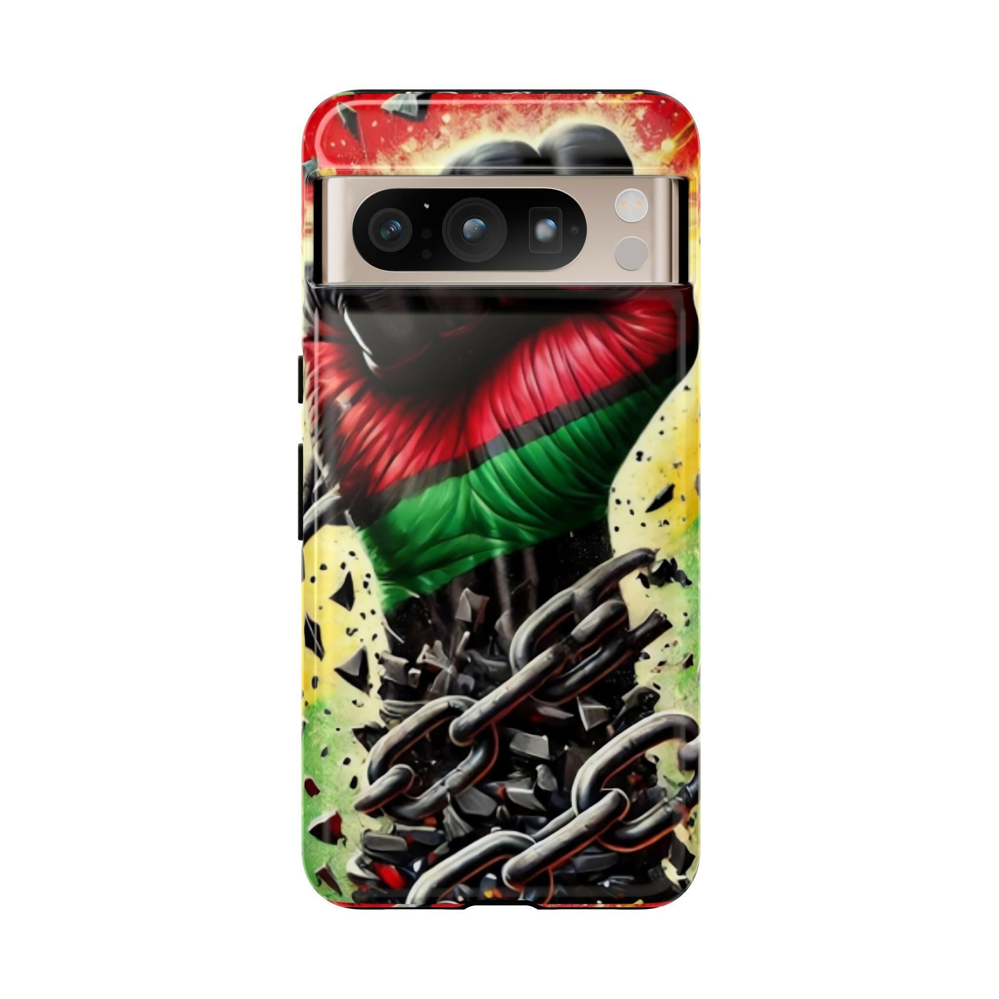 Bold Raised Fist Tough Phone Case - MKCM Modern Designs