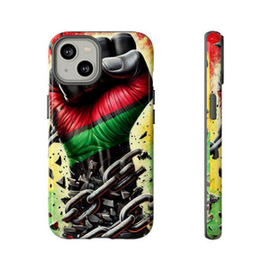 Bold Raised Fist Tough Phone Case - MKCM Modern Designs