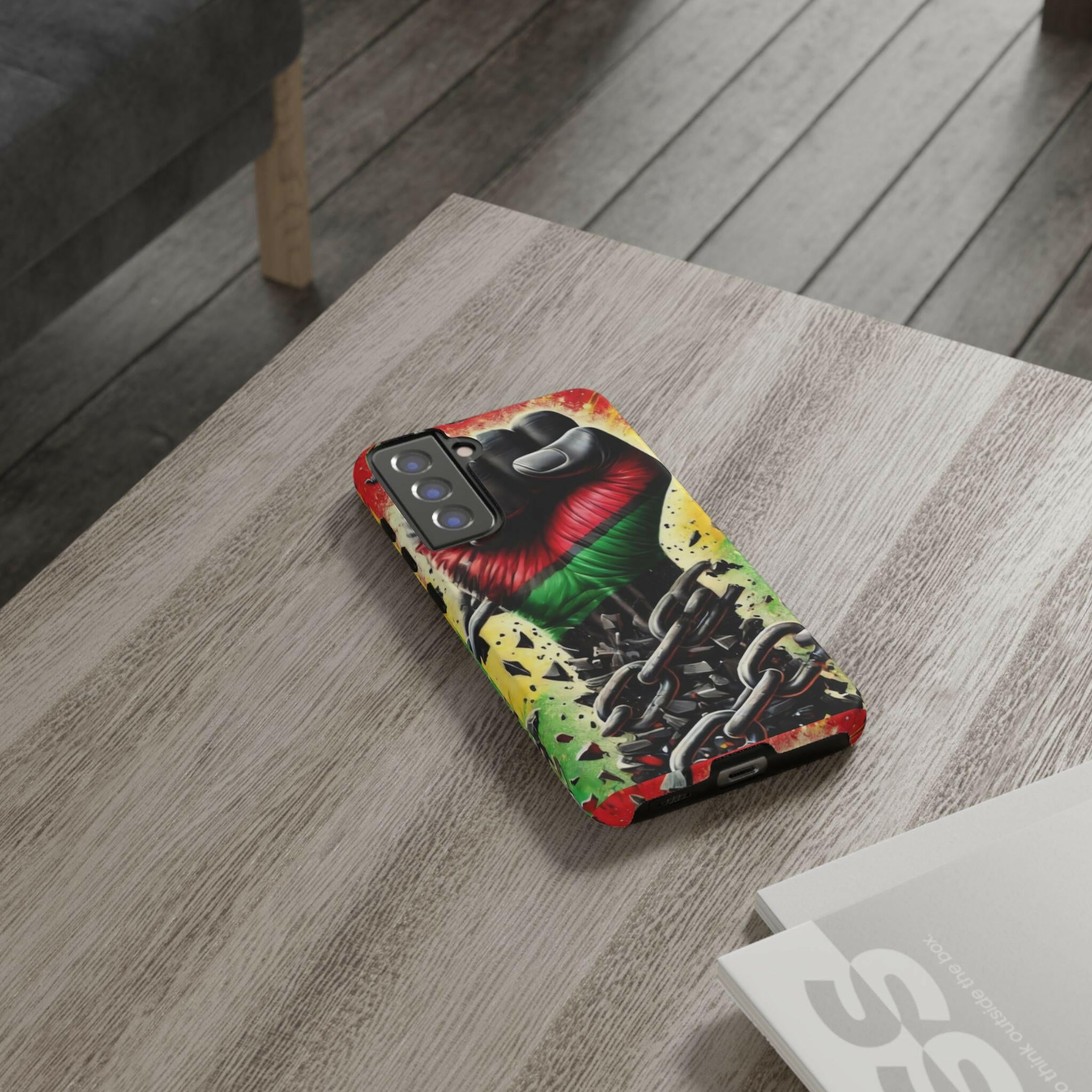 Bold Raised Fist Tough Phone Case - MKCM Modern Designs