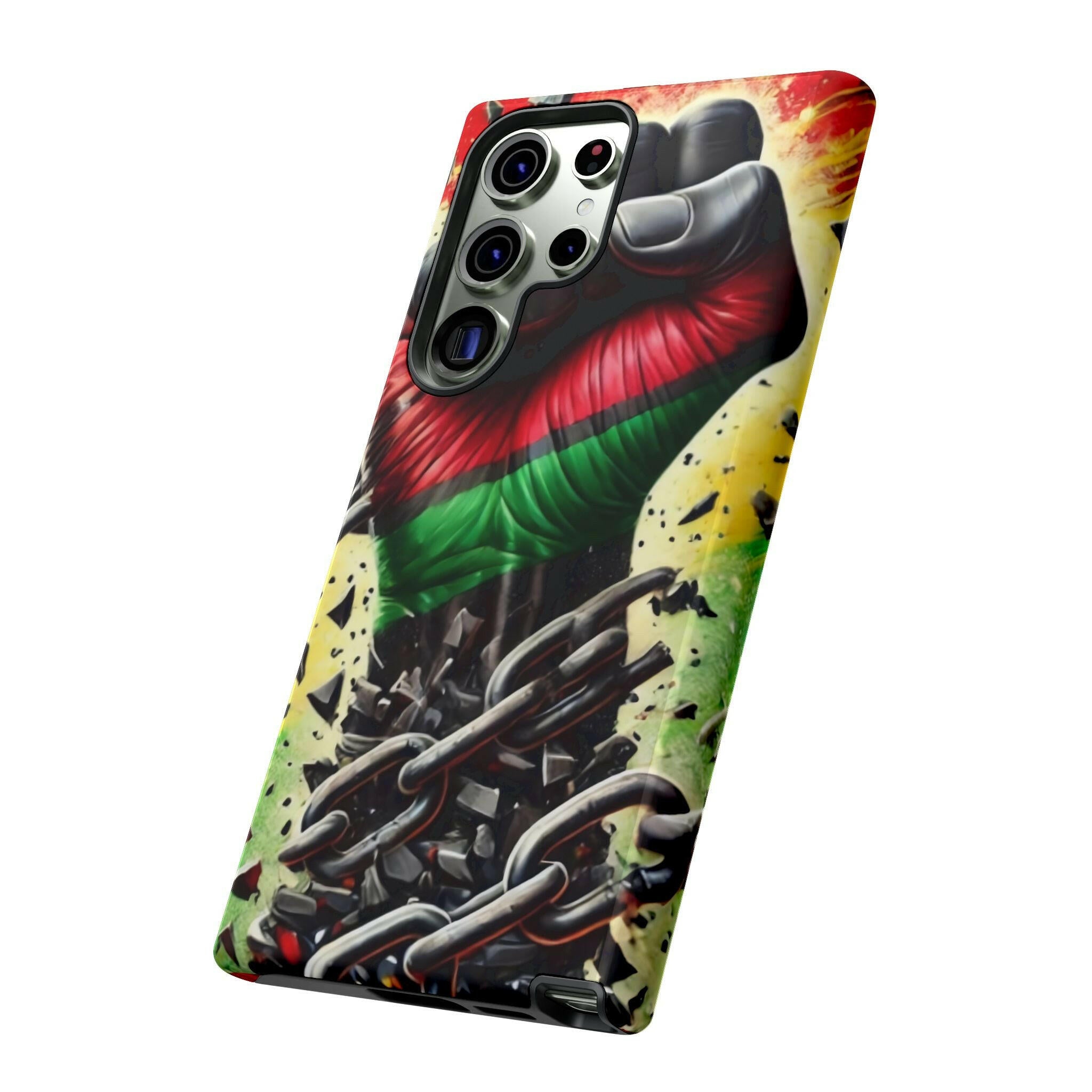 Bold Raised Fist Tough Phone Case - MKCM Modern Designs