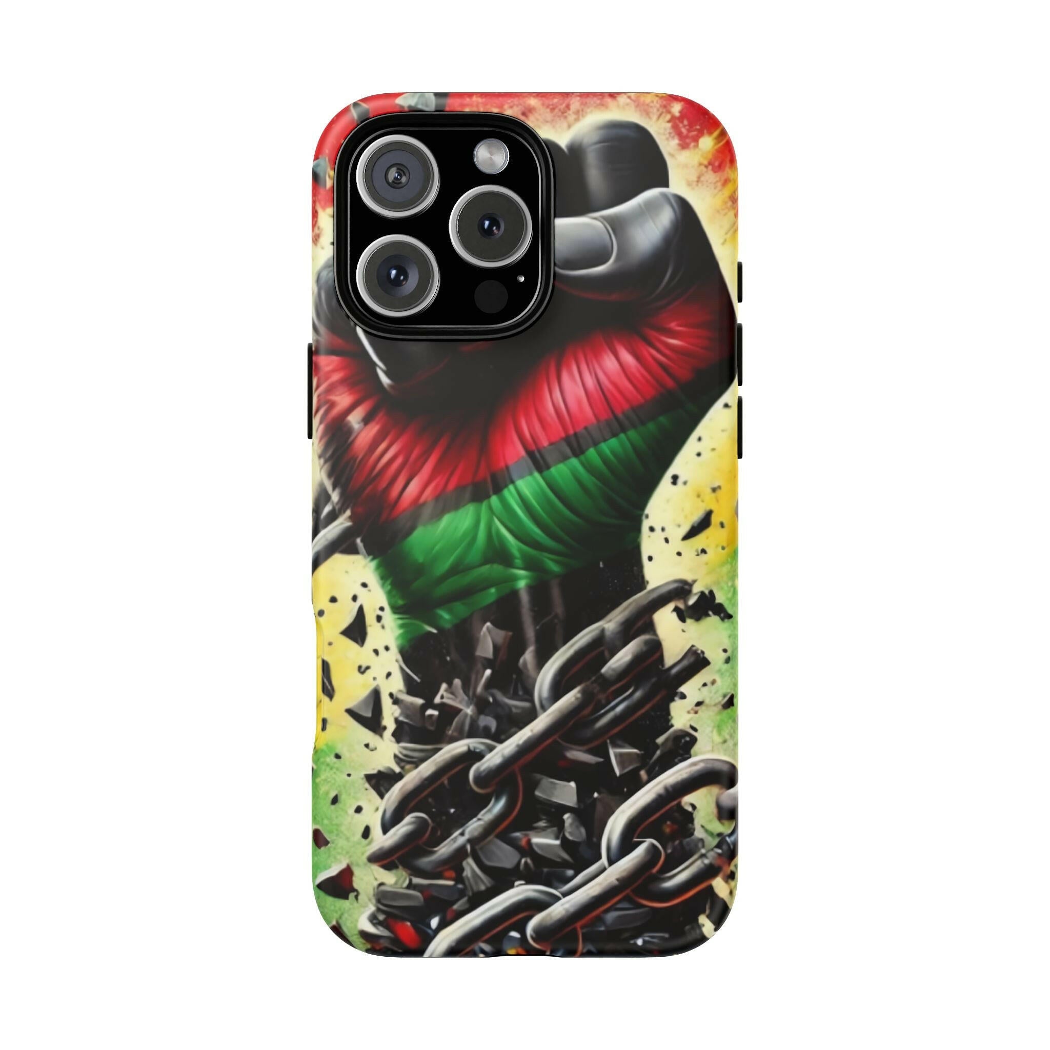 Bold Raised Fist Tough Phone Case - MKCM Modern Designs