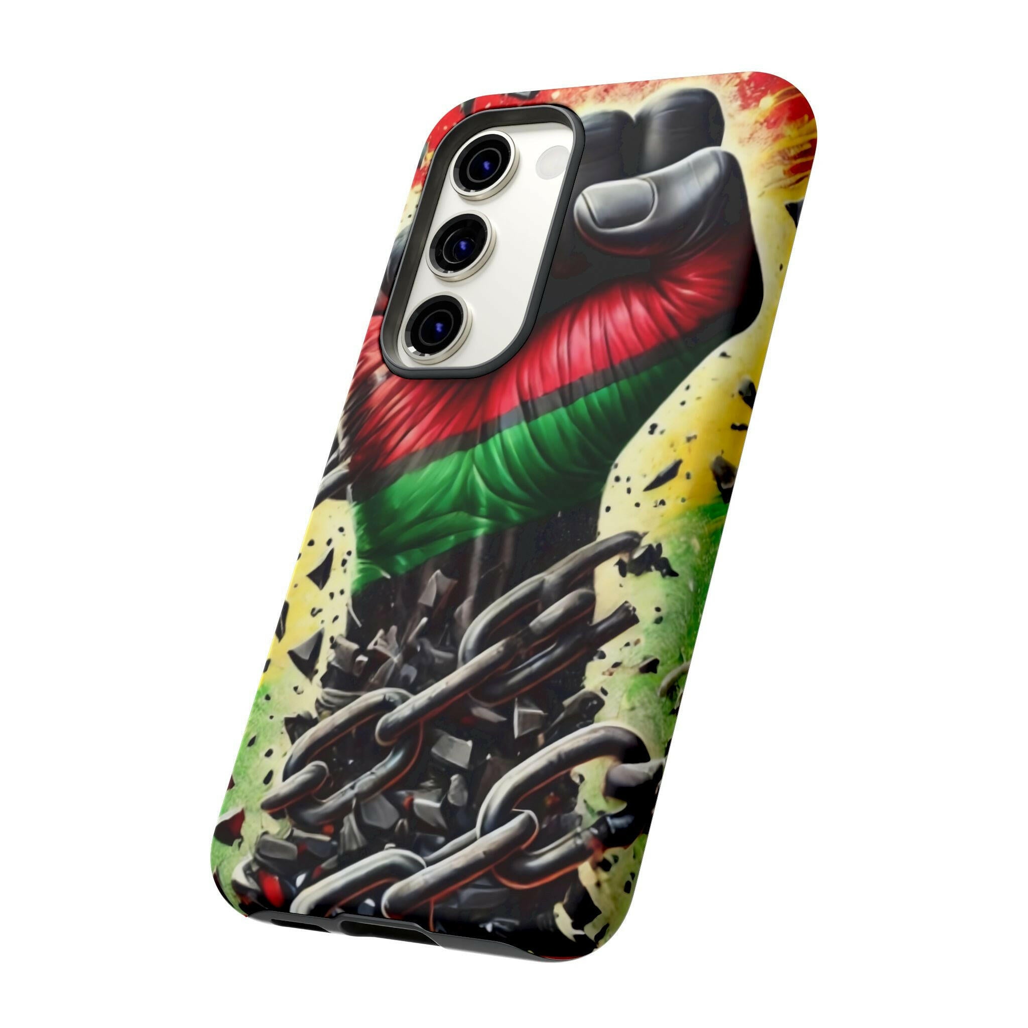 Bold Raised Fist Tough Phone Case - MKCM Modern Designs