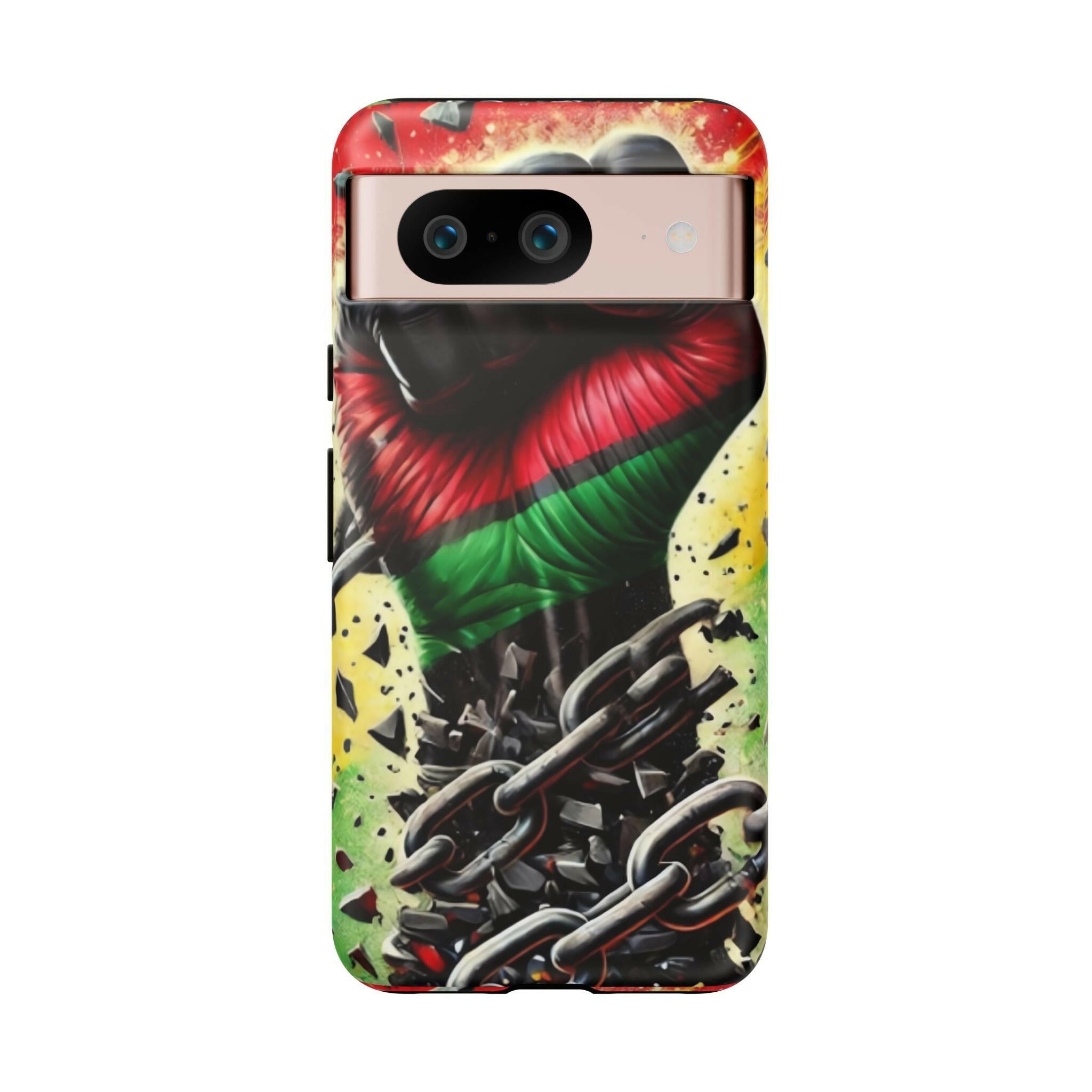 Bold Raised Fist Tough Phone Case - MKCM Modern Designs