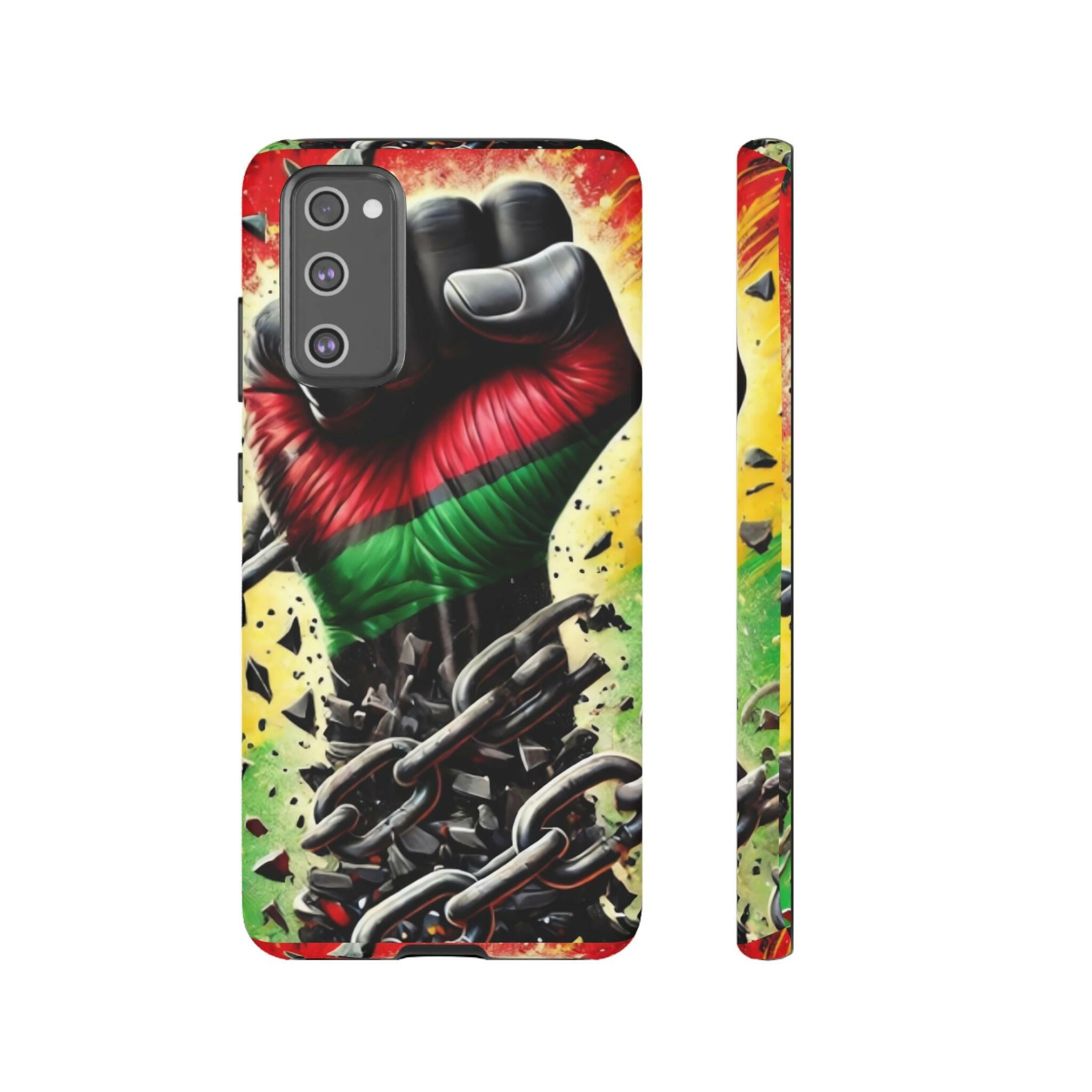 Bold Raised Fist Tough Phone Case - MKCM Modern Designs