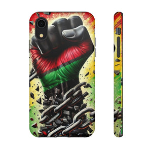 Bold Raised Fist Tough Phone Case - MKCM Modern Designs