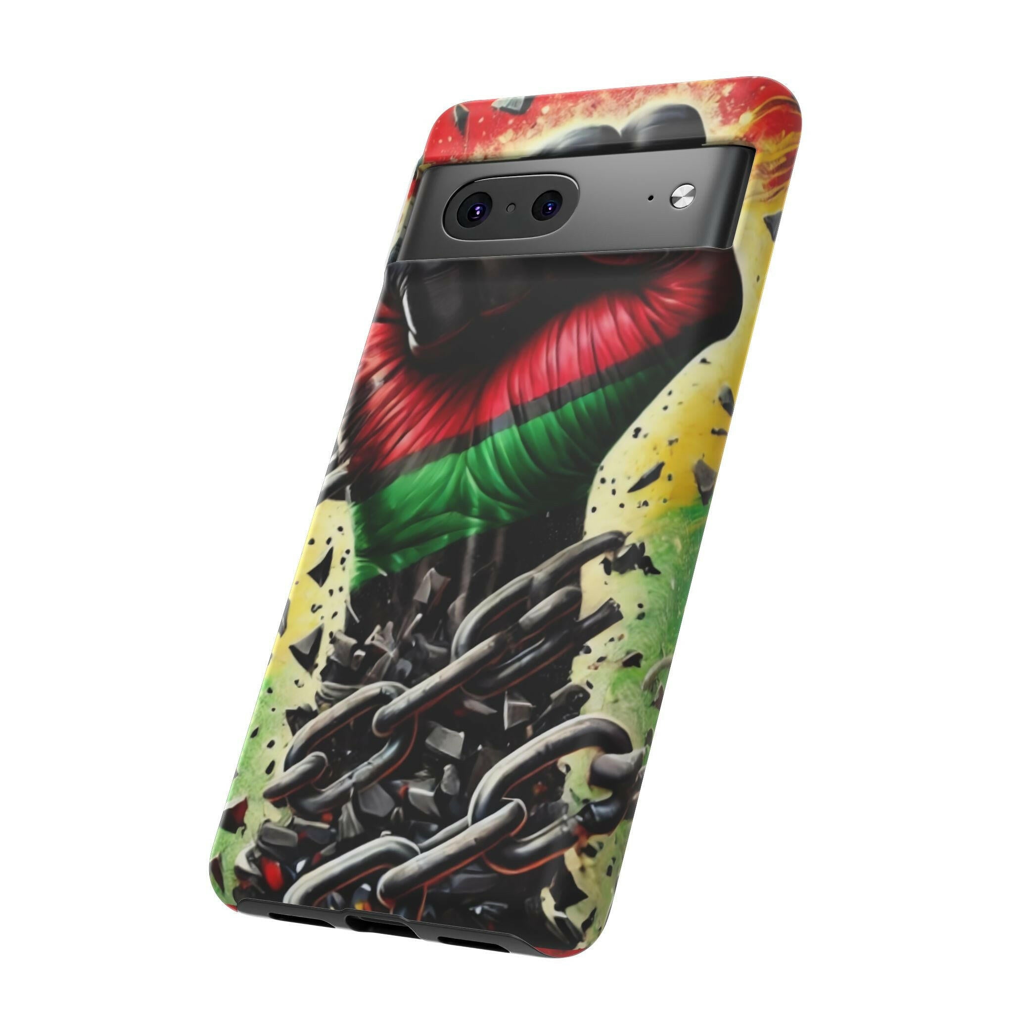 Bold Raised Fist Tough Phone Case - MKCM Modern Designs